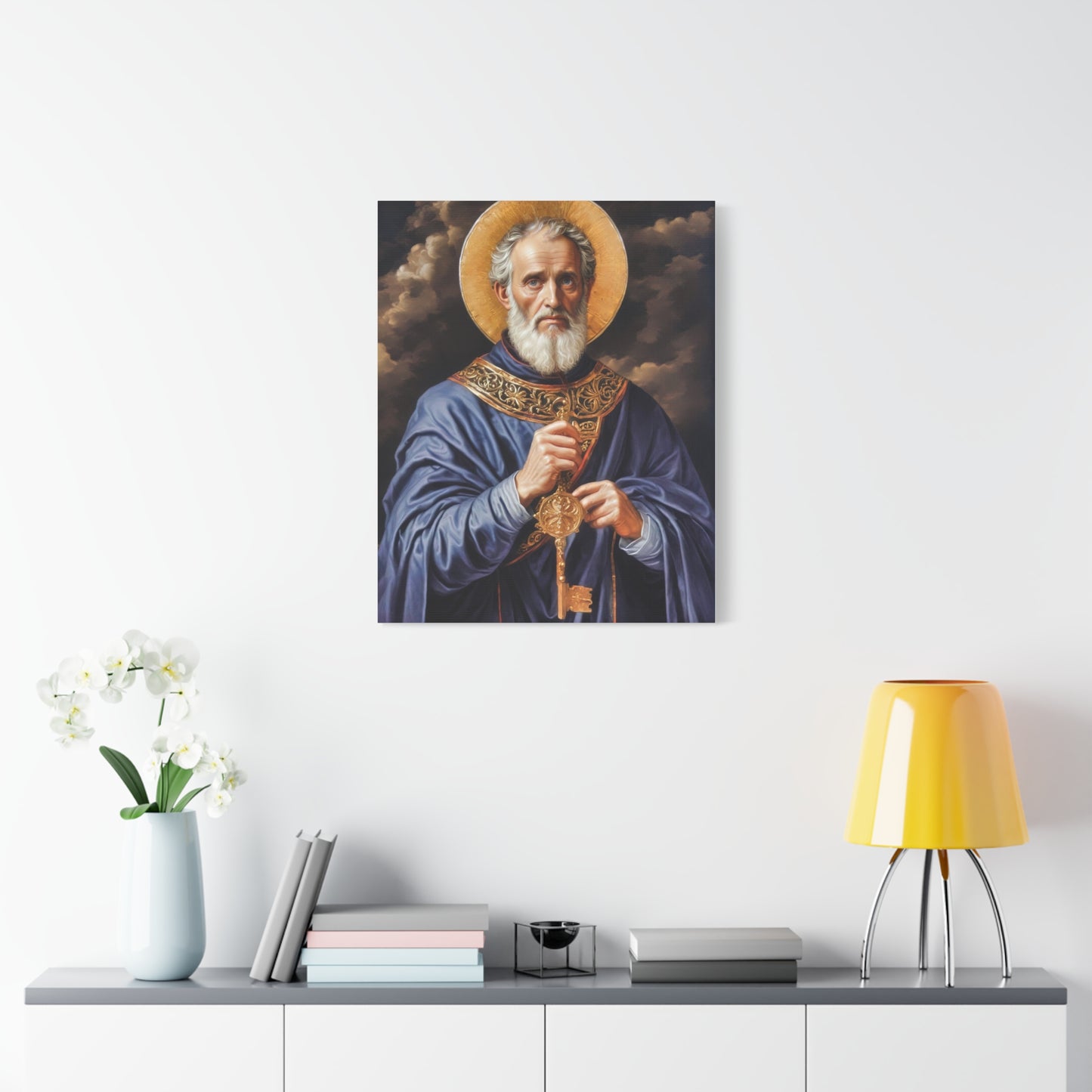 Ready To Hang - St. Peter Catholic Canvas Wall Art, Christian Decor