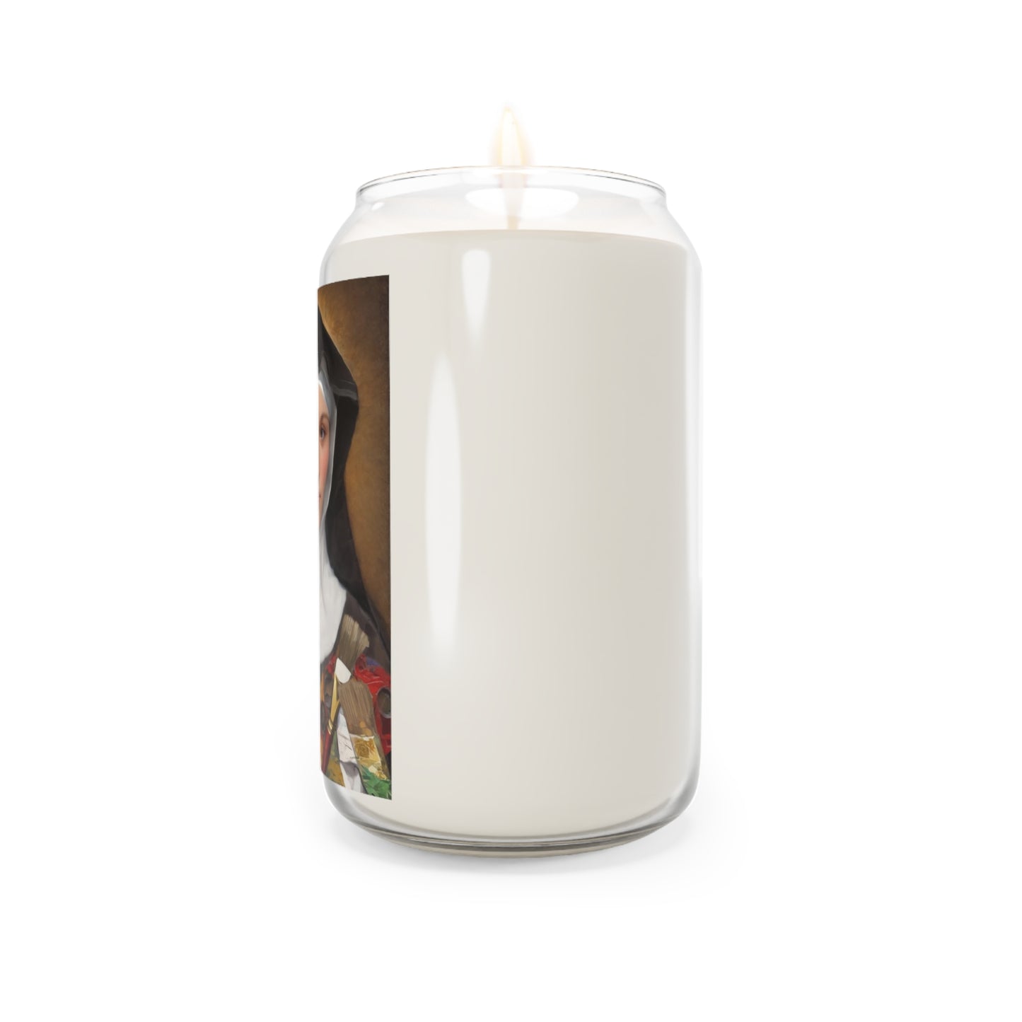 St. Catherine of Bologna Catholic Serenity Scented Candle, 13.75oz | Relaxation Gift, Home Decor, Calm Atmosphere, Religious Decor