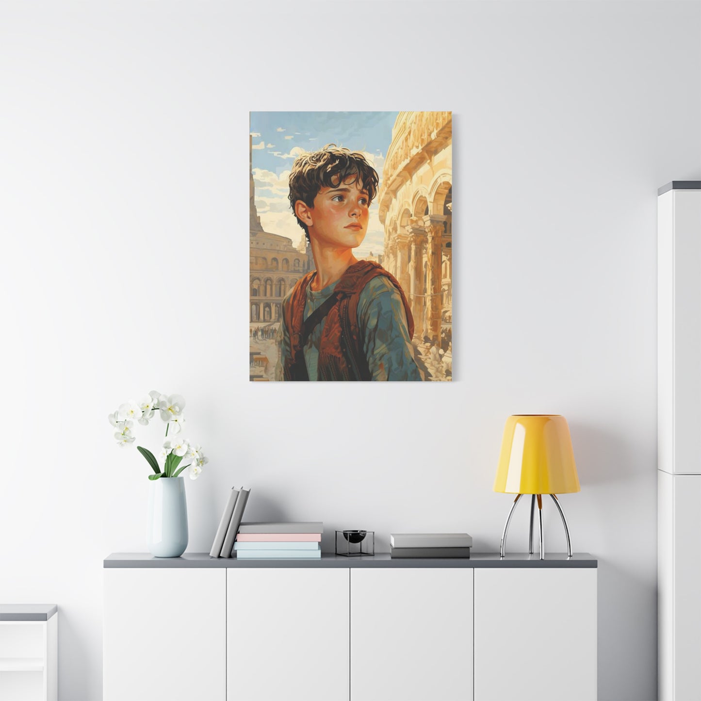 Ready to Hang - St. Pancras of Rome Catholic Canvas Wall Art, Christian Decor