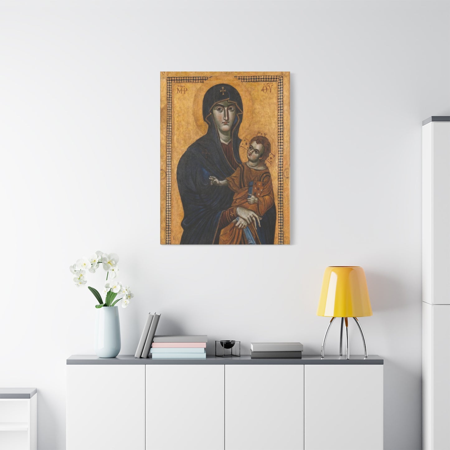 Salus Populi Romani Catholic HQ Print on Canvas Ready To Hang - Virgin Mary Canvas
