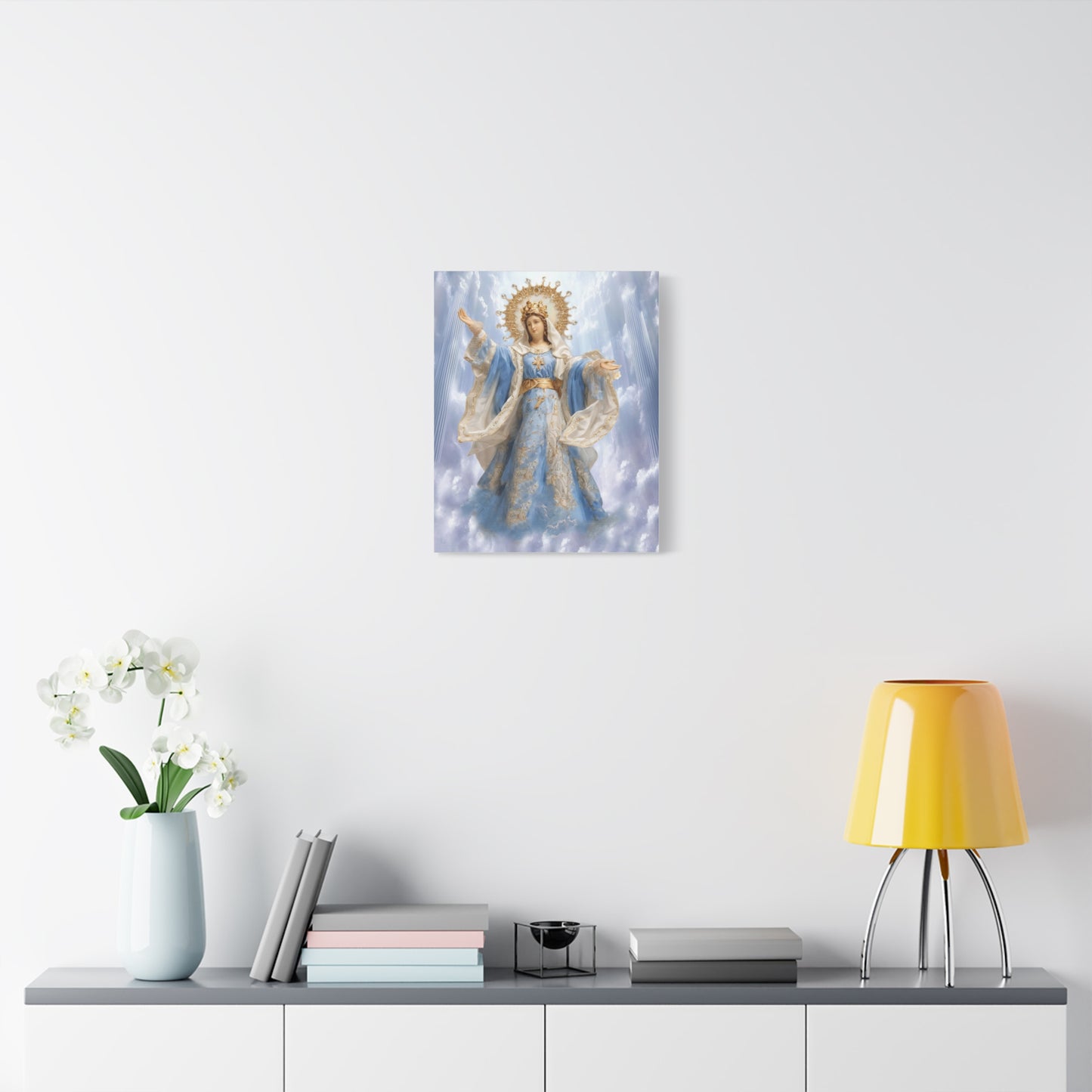 Our Lady of Assumption Bulakan Canvas Print, Catholic Decor Wall, Gift Religious Christian
