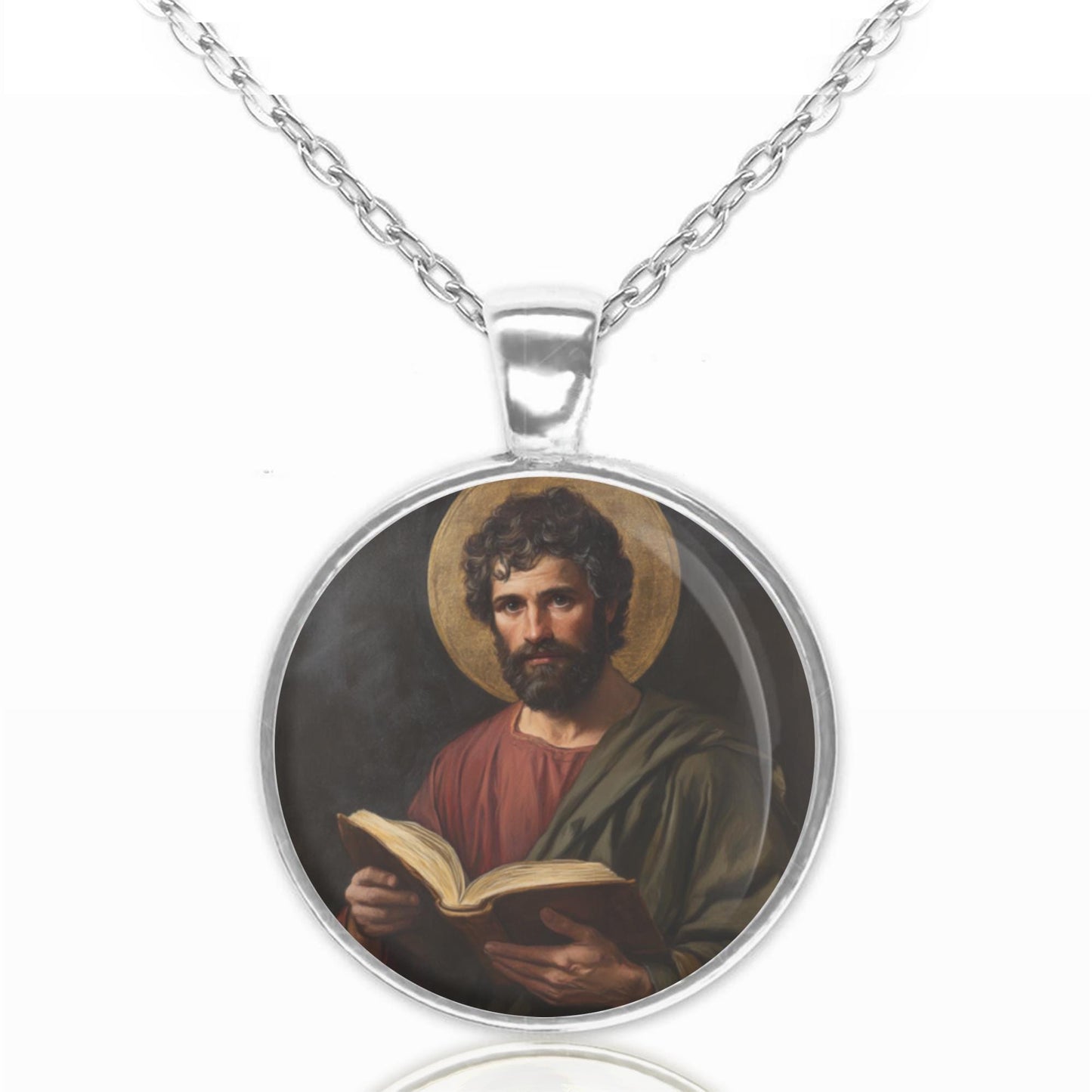 St. Lucas Luke the Evangelist Necklace