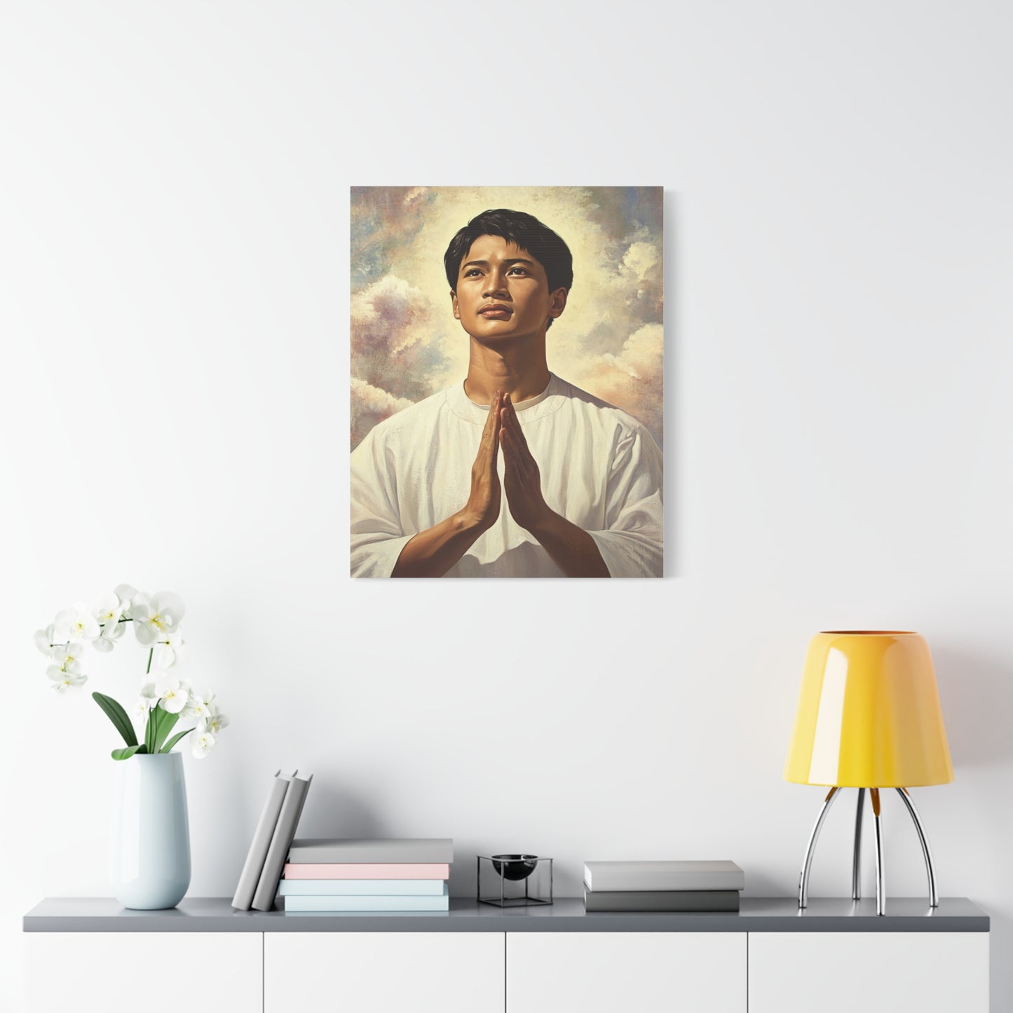 Ready to Hang - St. Pedro Calungsod Catholic Canvas Wall Art, Christian Decor