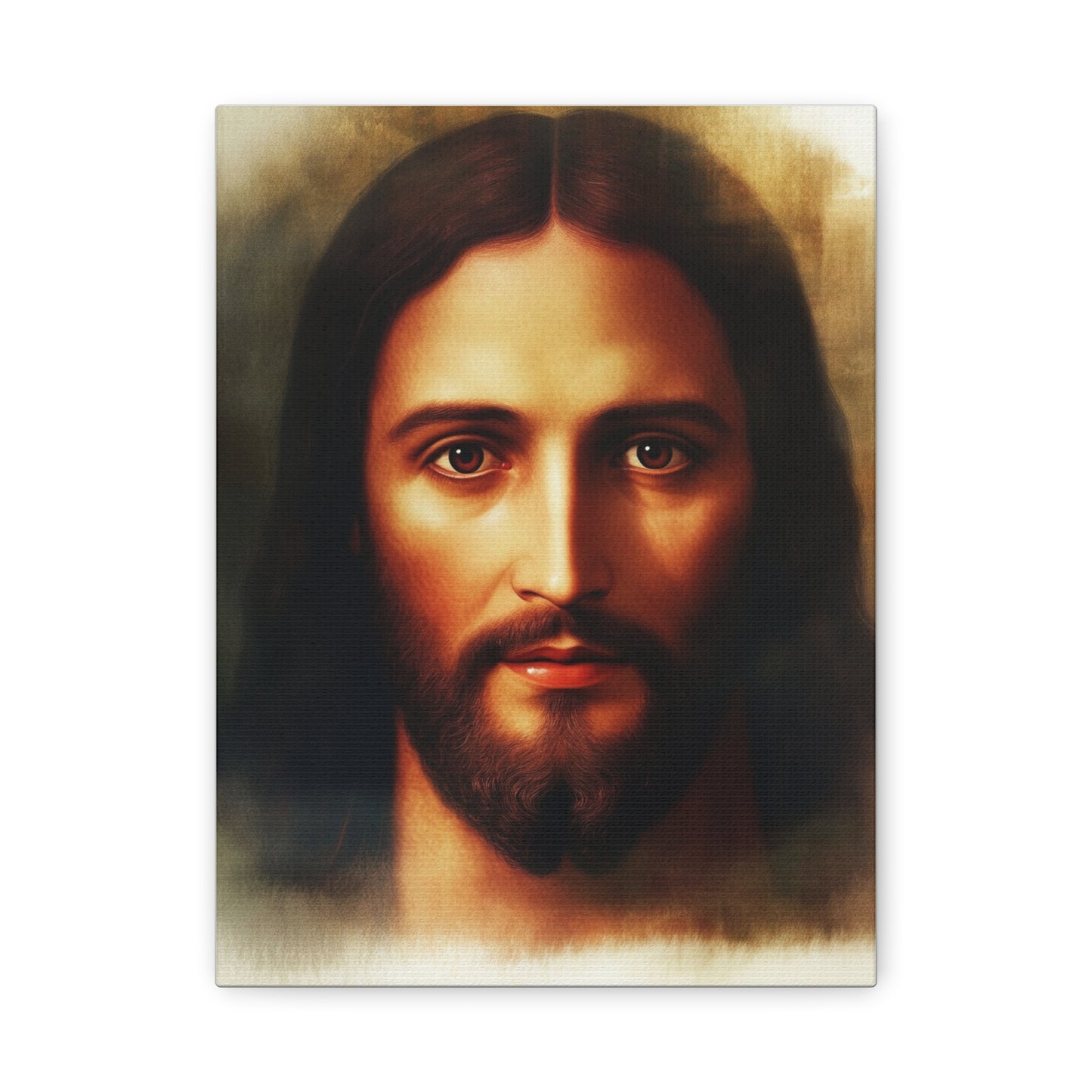 Jesus Holy Face Catholic Canvas Wall Art, Christian Decor