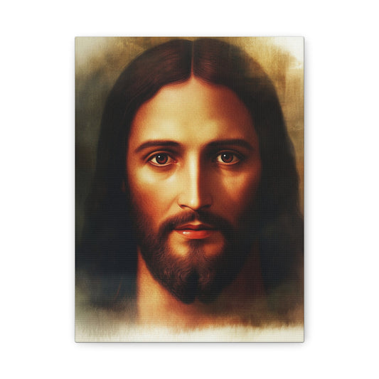 Jesus Holy Face Catholic Canvas Wall Art, Christian Decor