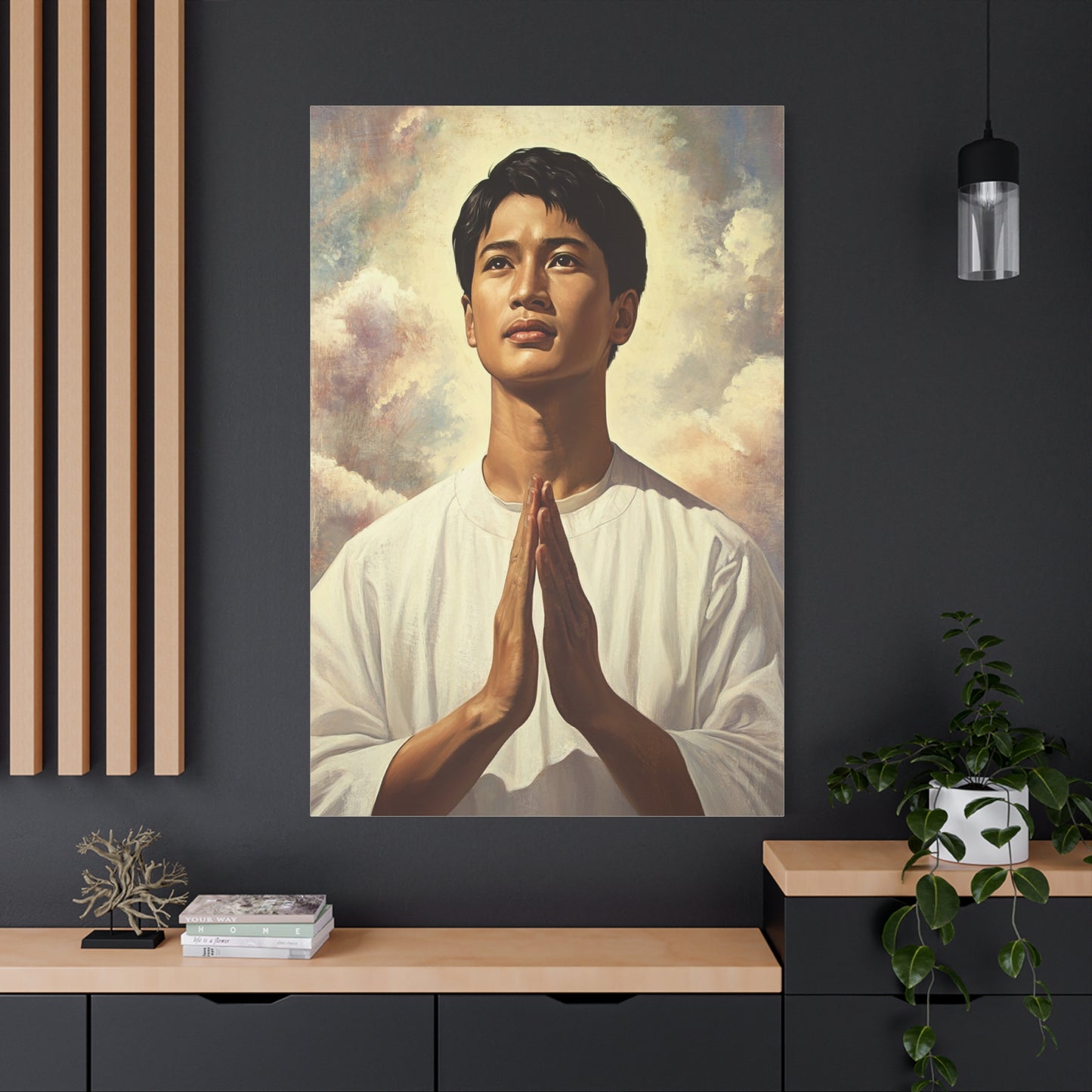 Ready to Hang - St. Pedro Calungsod Catholic Canvas Wall Art, Christian Decor