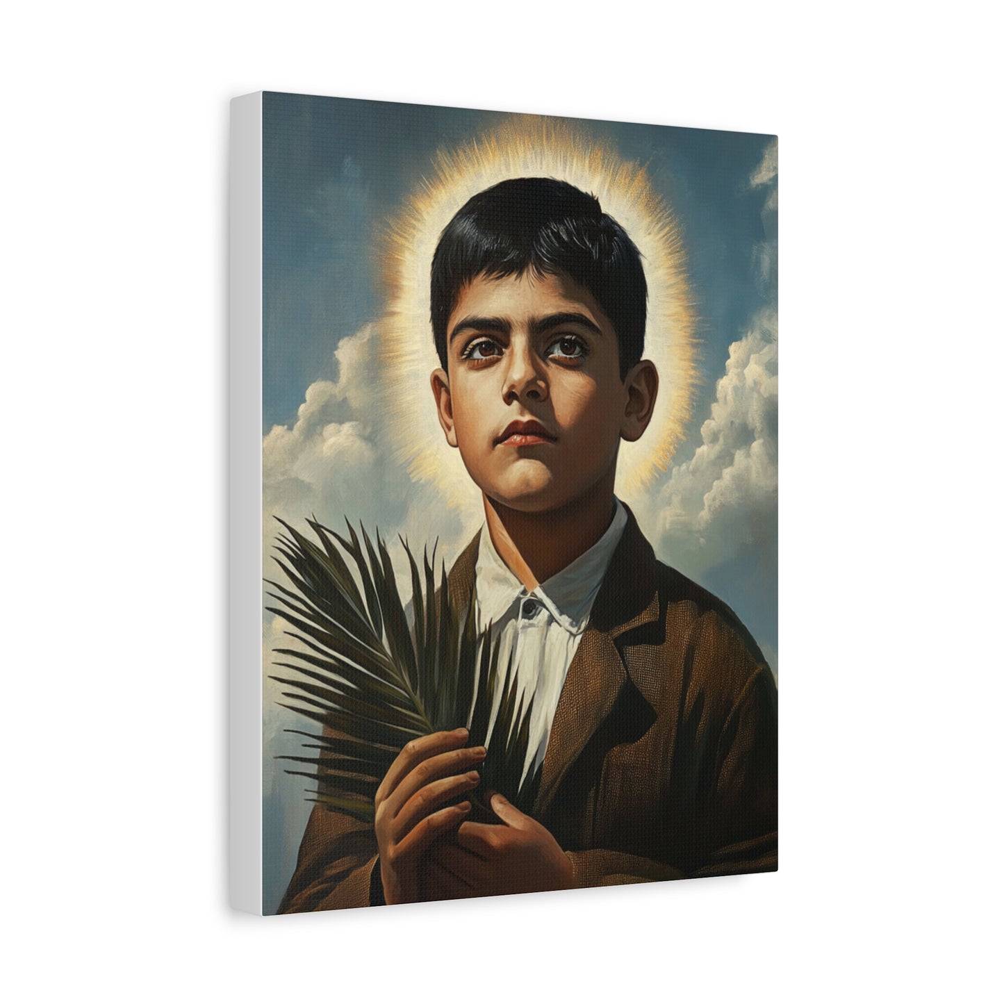 St. Jose Sanchez del Rio Catholic Canvas Wall Art, Christian Decor