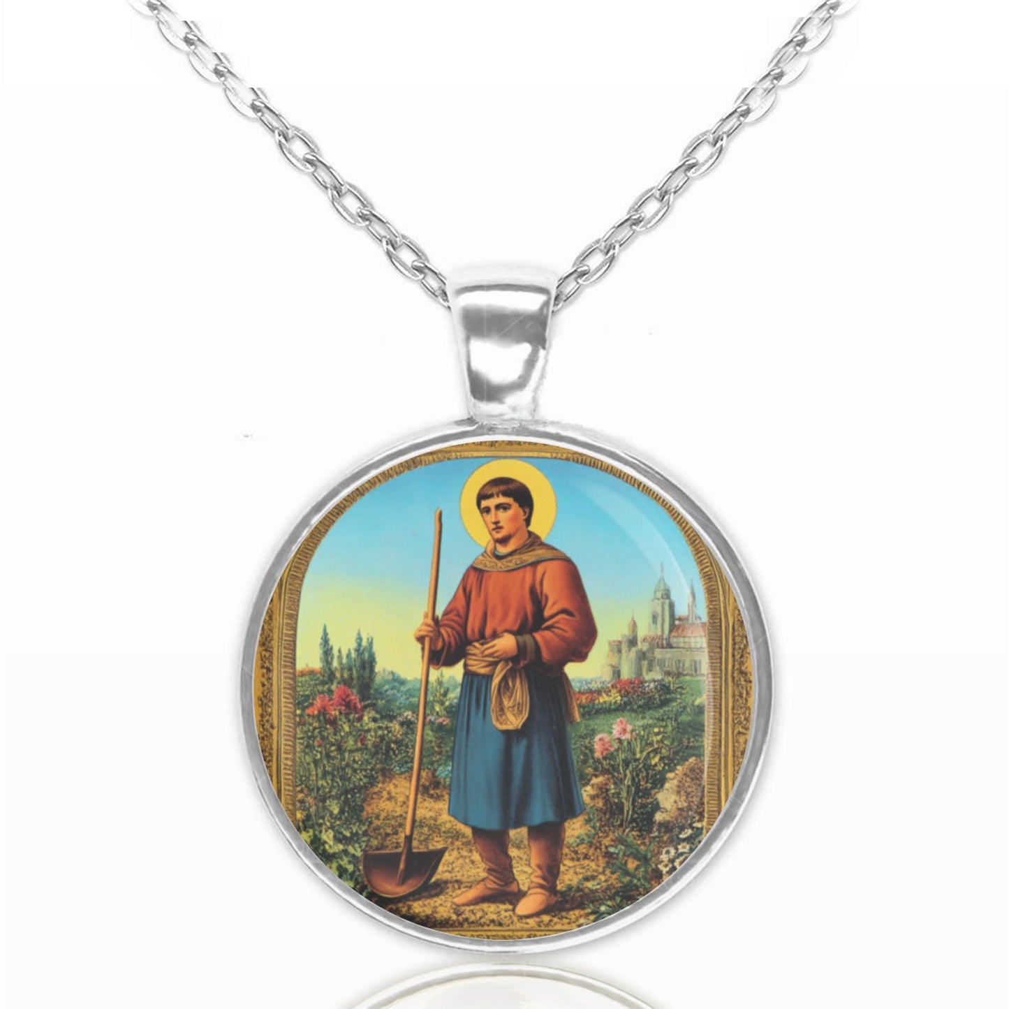 St. Fiacre (Fiachra) Necklace