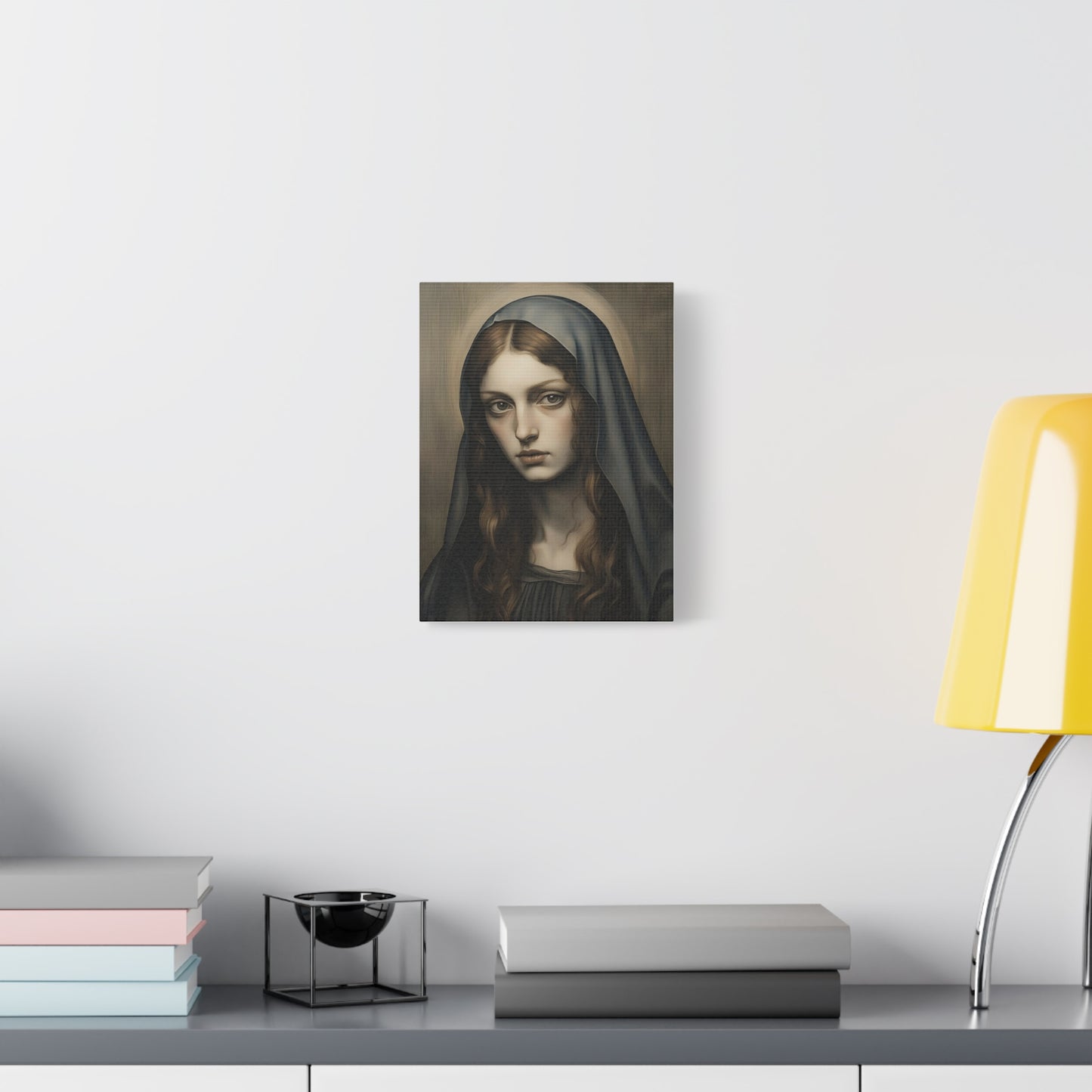 St. Apollonia Canvas Print, Catholic Decor Wall, Gift Religious Christian