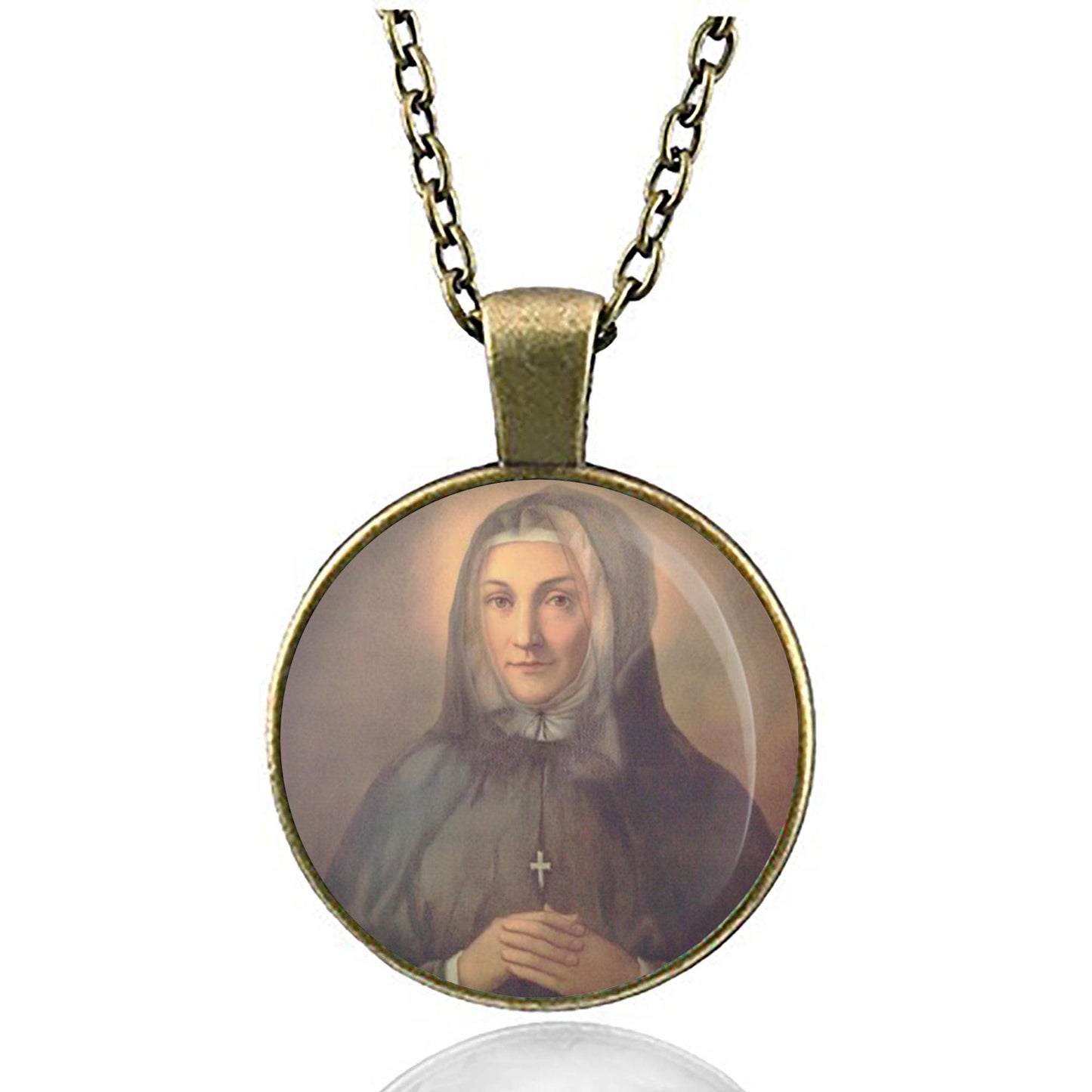 St. Paula Frassinetti Catholic Religious Medal Pendant