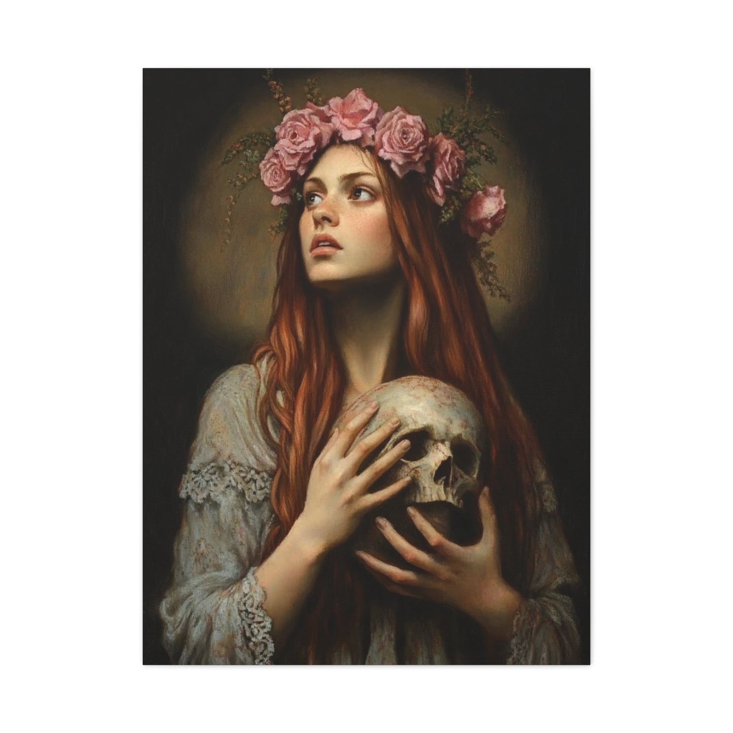 Ready To Hang - St. Rosalia la Santuzza Catholic Canvas Wall Art, Christian Decor