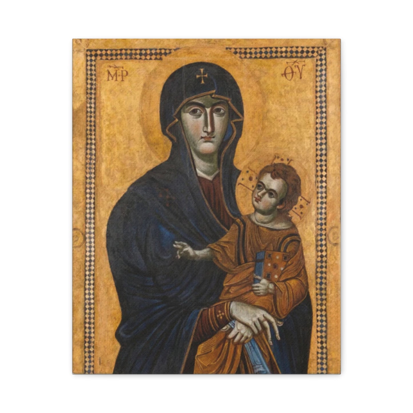 Salus Populi Romani Catholic HQ Print on Canvas Ready To Hang - Virgin Mary Canvas