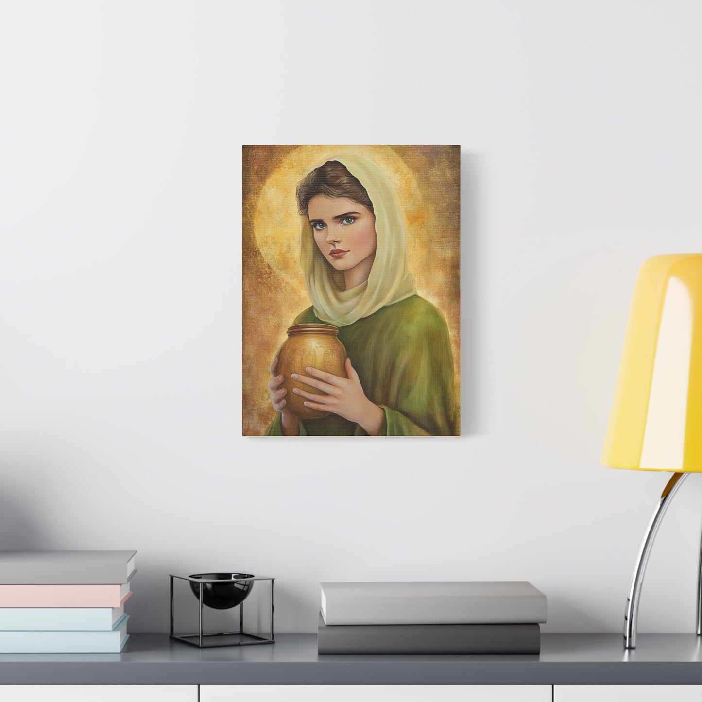 Ships from USA - St Anastasia Religious Canvas Wall Art, Christian Decor