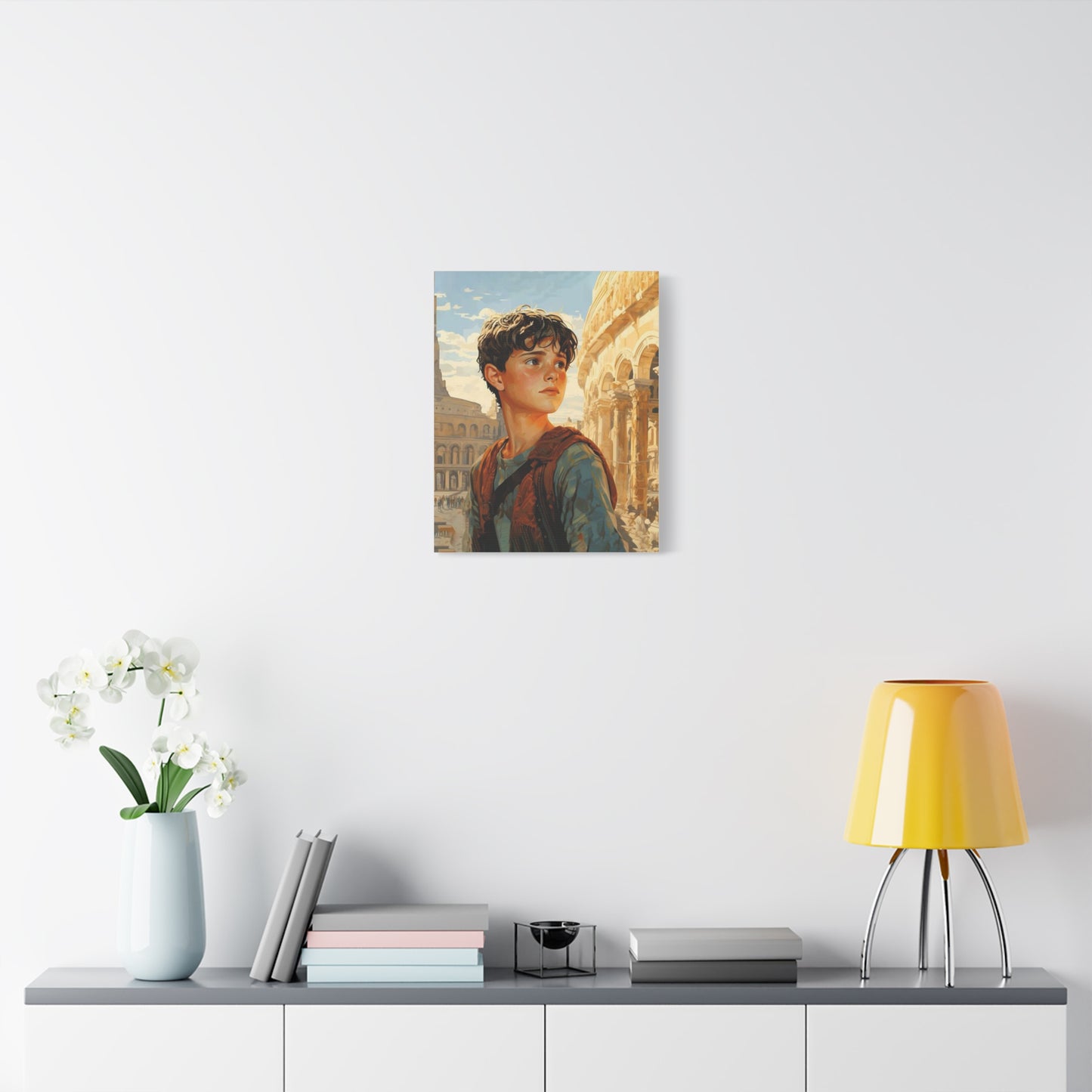 Ready to Hang - St. Pancras of Rome Catholic Canvas Wall Art, Christian Decor