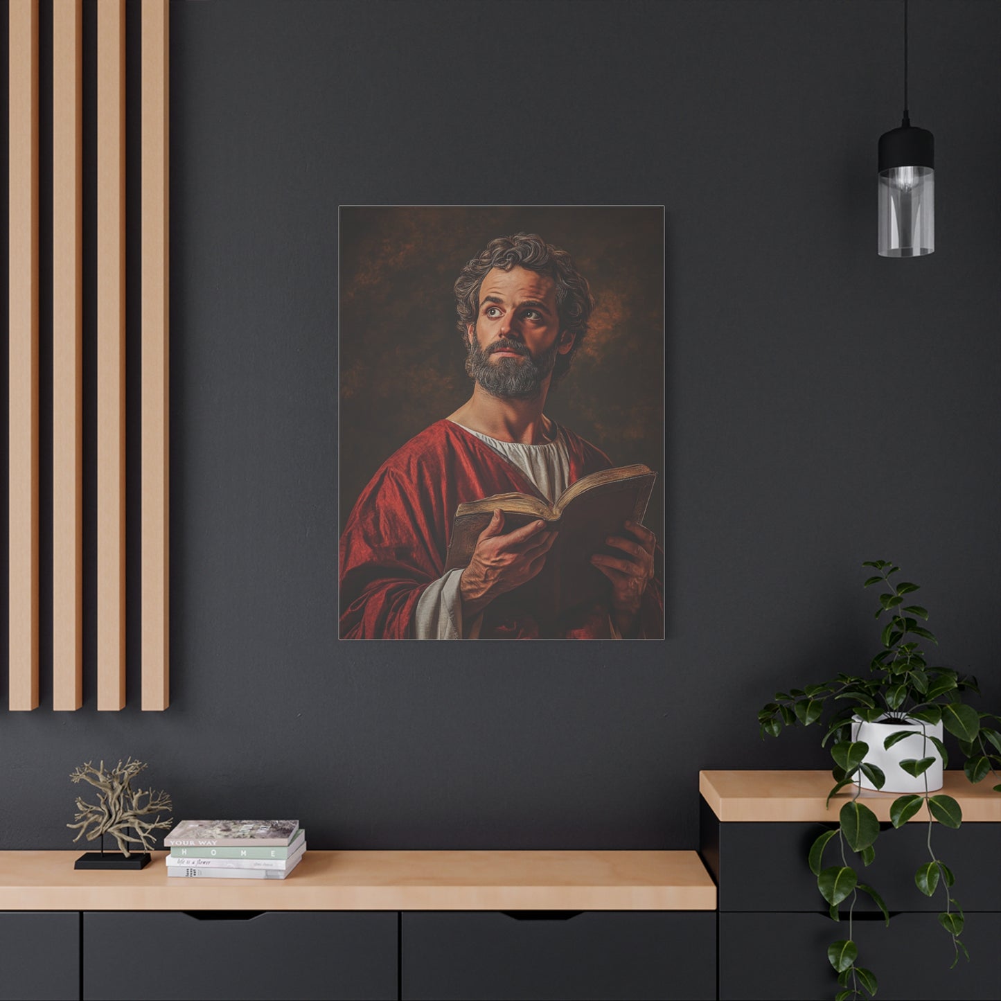 St. Matthew the Apostle Canvas Wall Art, Christian Decor