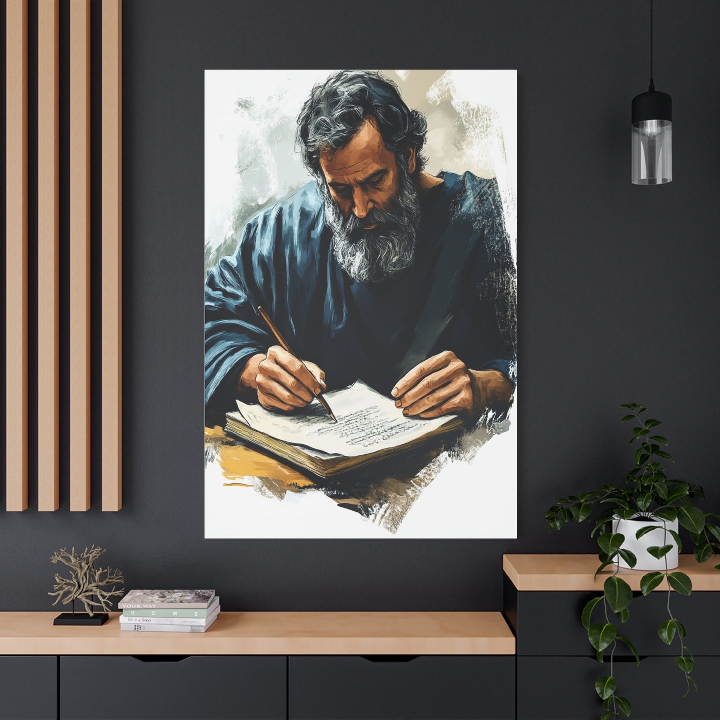 Ready to Hang - St. Paul the Apostle Catholic Canvas Wall Art, Christian Decor