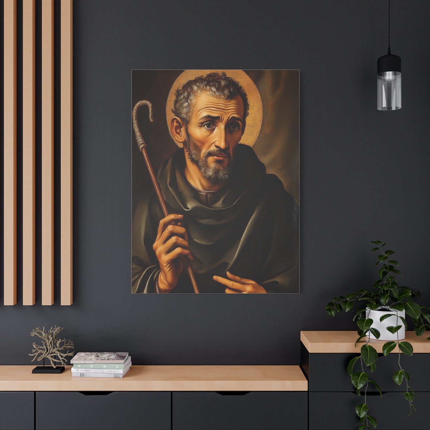 Ready to Hang - St. Peter Canisius Catholic Canvas Wall Art, Christian Decor