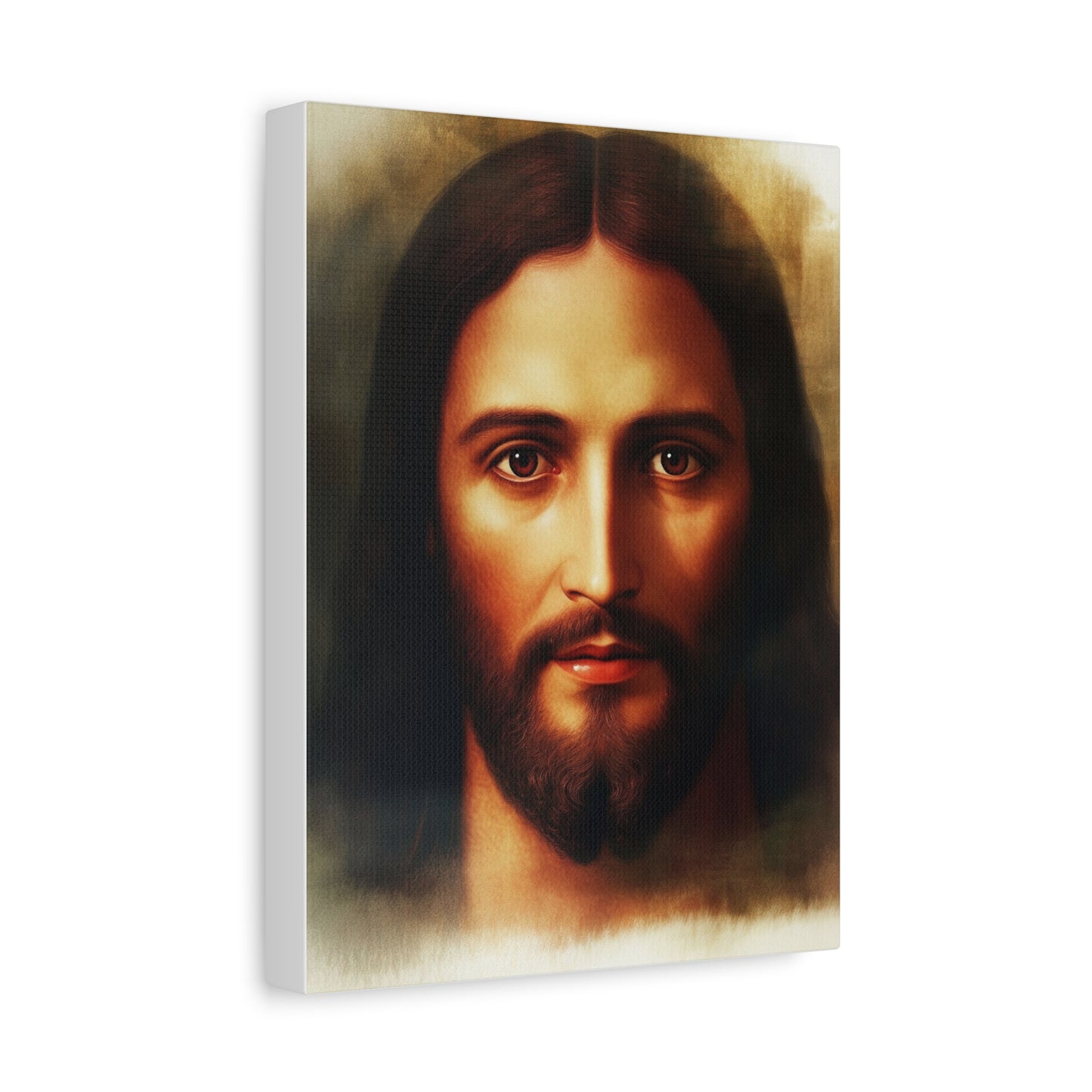 Jesus Holy Face Catholic Canvas Wall Art, Christian Decor