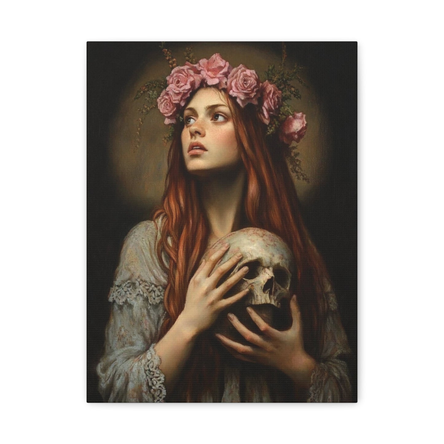 Ready To Hang - St. Rosalia la Santuzza Catholic Canvas Wall Art, Christian Decor