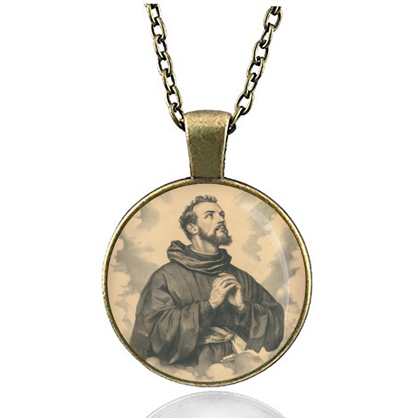 St. Francis Xavier Necklace Medal Pendant