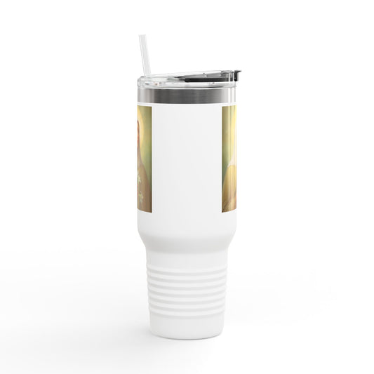 St.Ada Insulated Travel Mug - Perfect for Nature Lovers, Faith, Spiritual Gifts 40oz