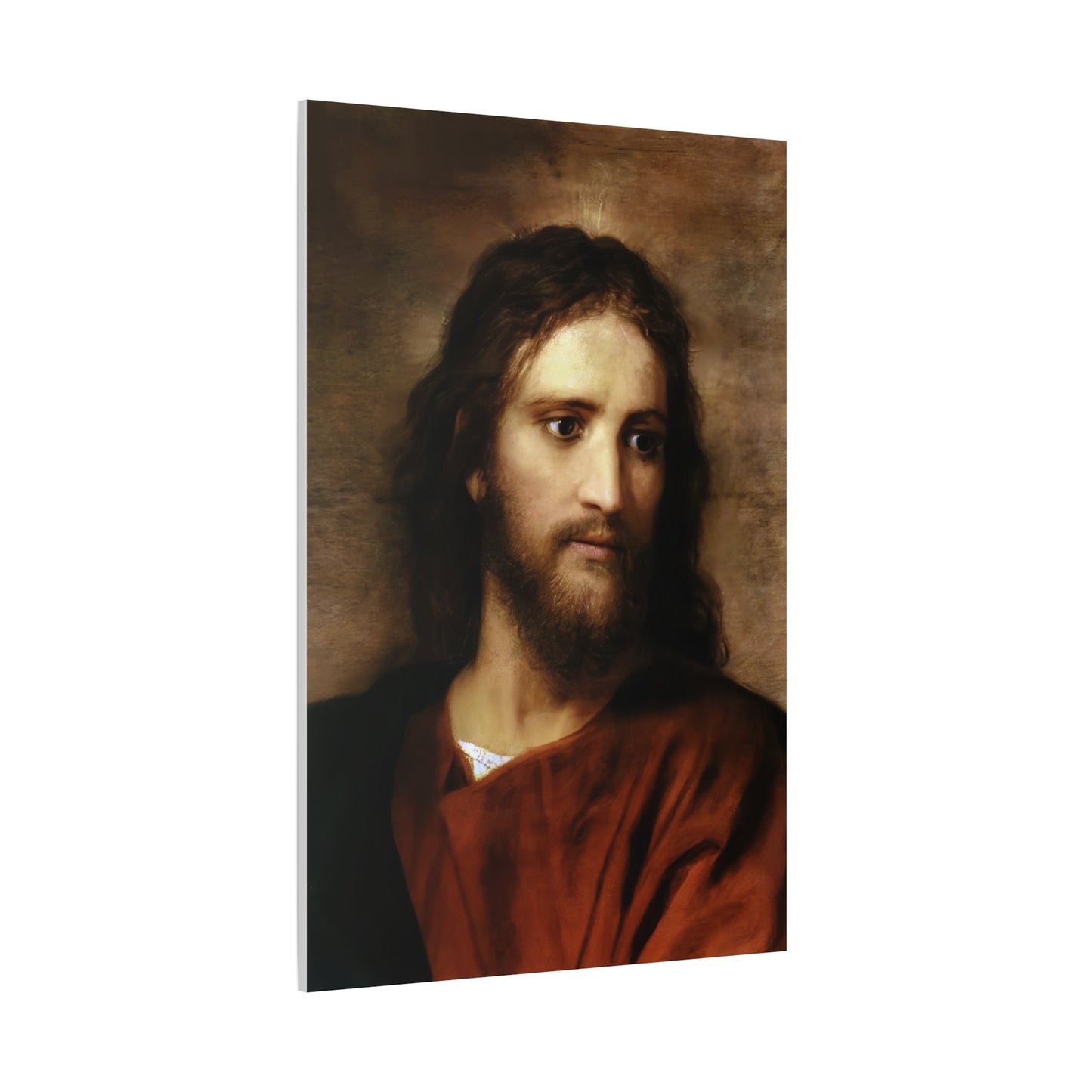 Ready to Hang - Christ at Thirty Three - Hofmann - Catholic Canvas Wall Art, Christian Decor