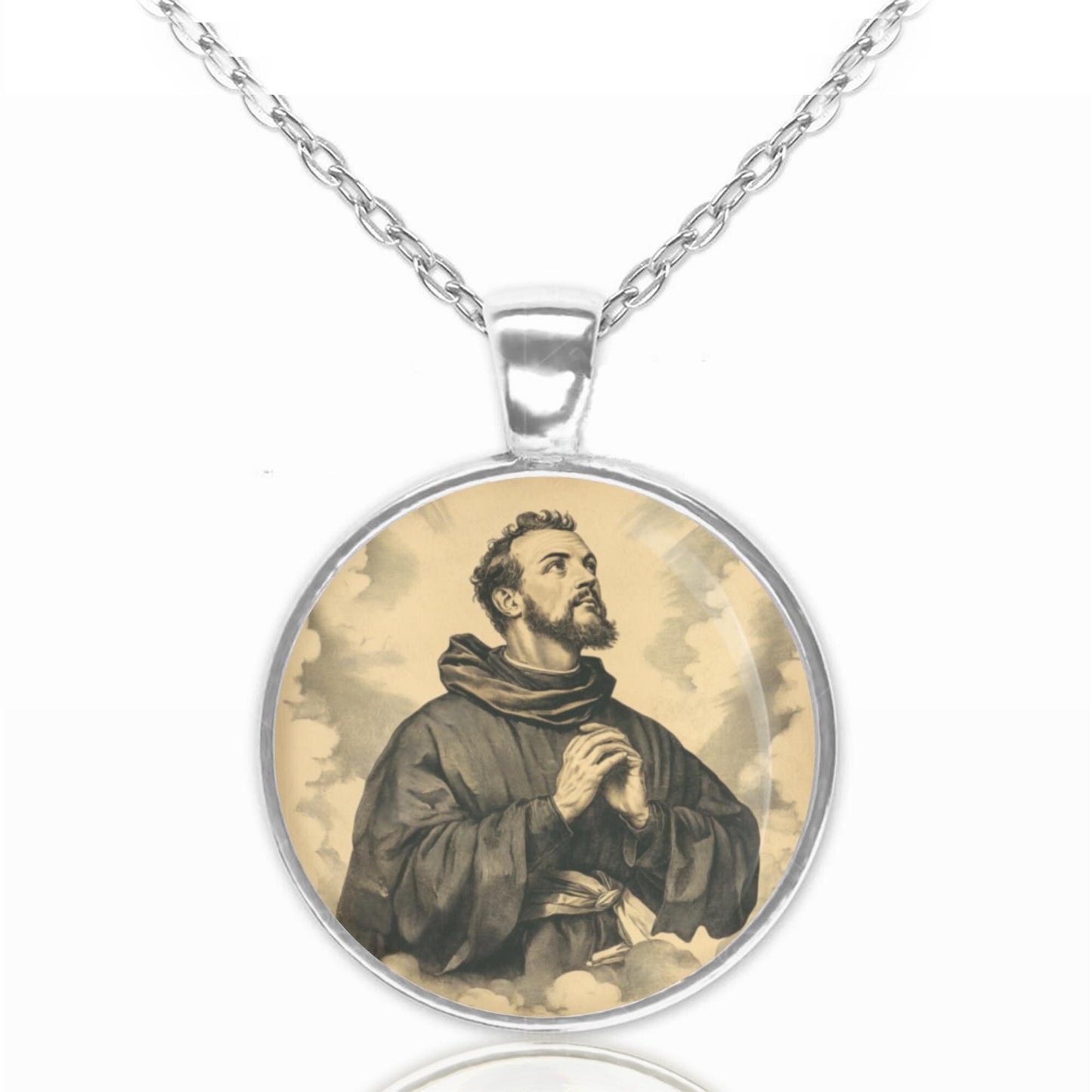 St. Francis Xavier Necklace Medal Pendant