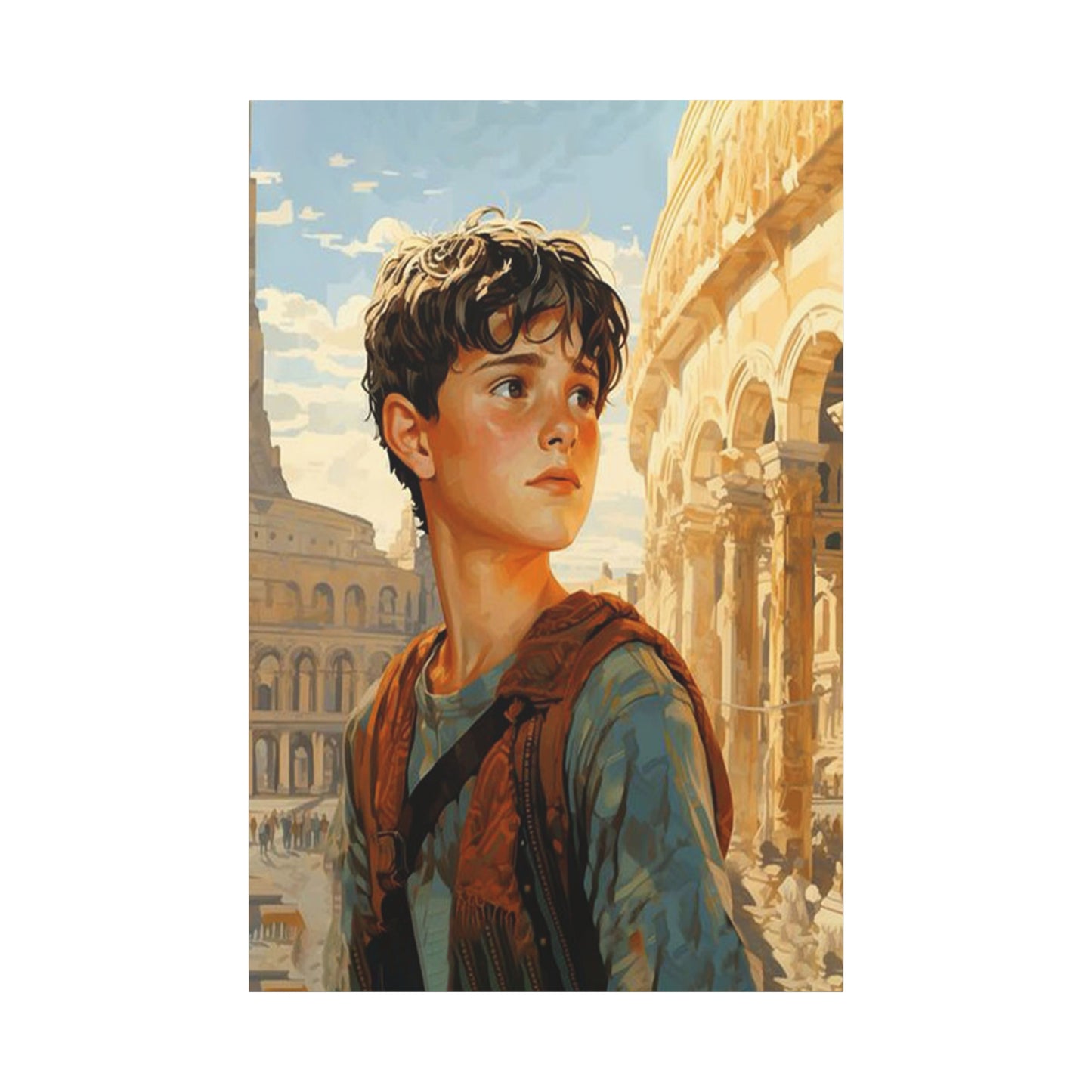Ready to Hang - St. Pancras of Rome Catholic Canvas Wall Art, Christian Decor