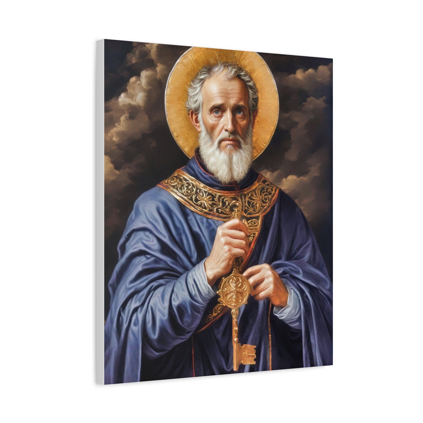 Ready To Hang - St. Peter Catholic Canvas Wall Art, Christian Decor