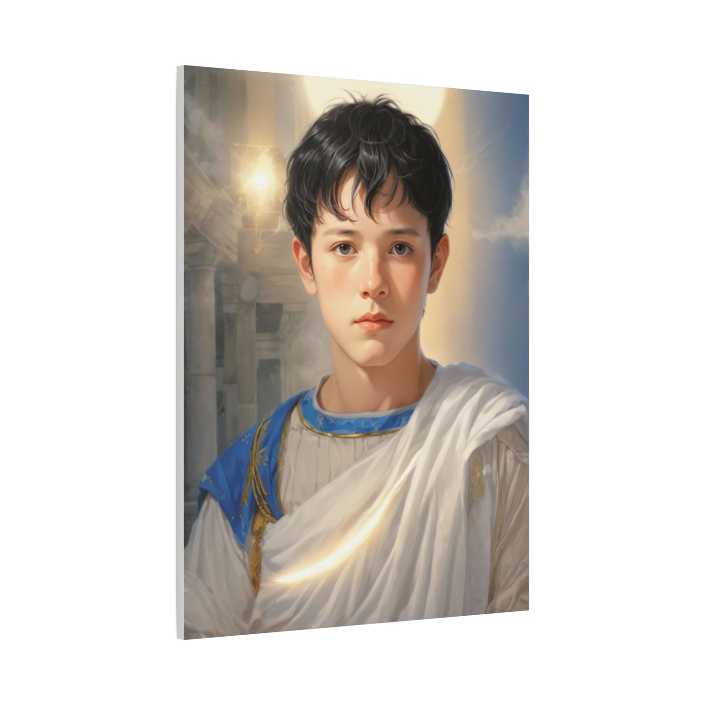 Ready to Hang - St. Pancras of Rome saint Catholic Canvas Wall Art, Christian Decor