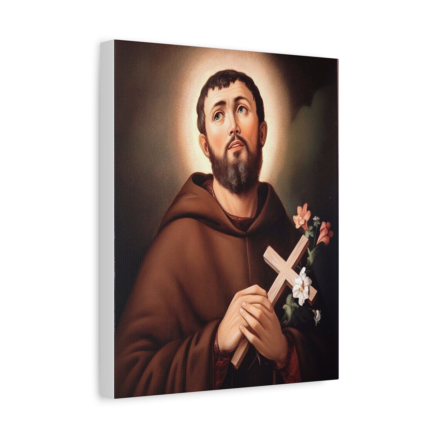 St. Fidelis of Sigmaringen Catholic Canvas Wall Art, Christian Decor