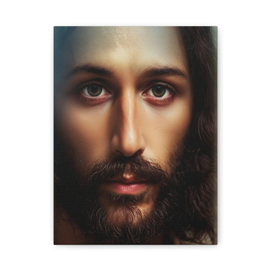 Jesus Christ Holy Face Catholic Canvas Wall Art, Christian Decor