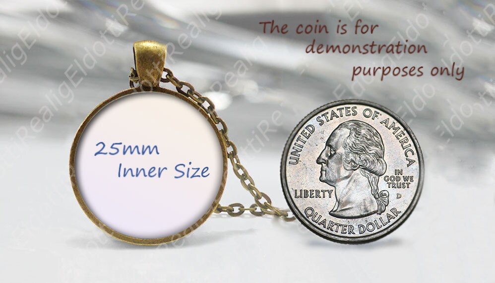 Maria Pierina De Micheli Catholic Necklace. Giuseppa Maria Catholic Religious Sister Jewelry Medal Pendant Bronze