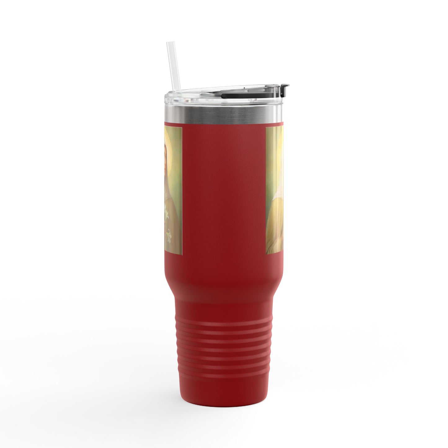 St.Ada Insulated Travel Mug - Perfect for Nature Lovers, Faith, Spiritual Gifts 40oz