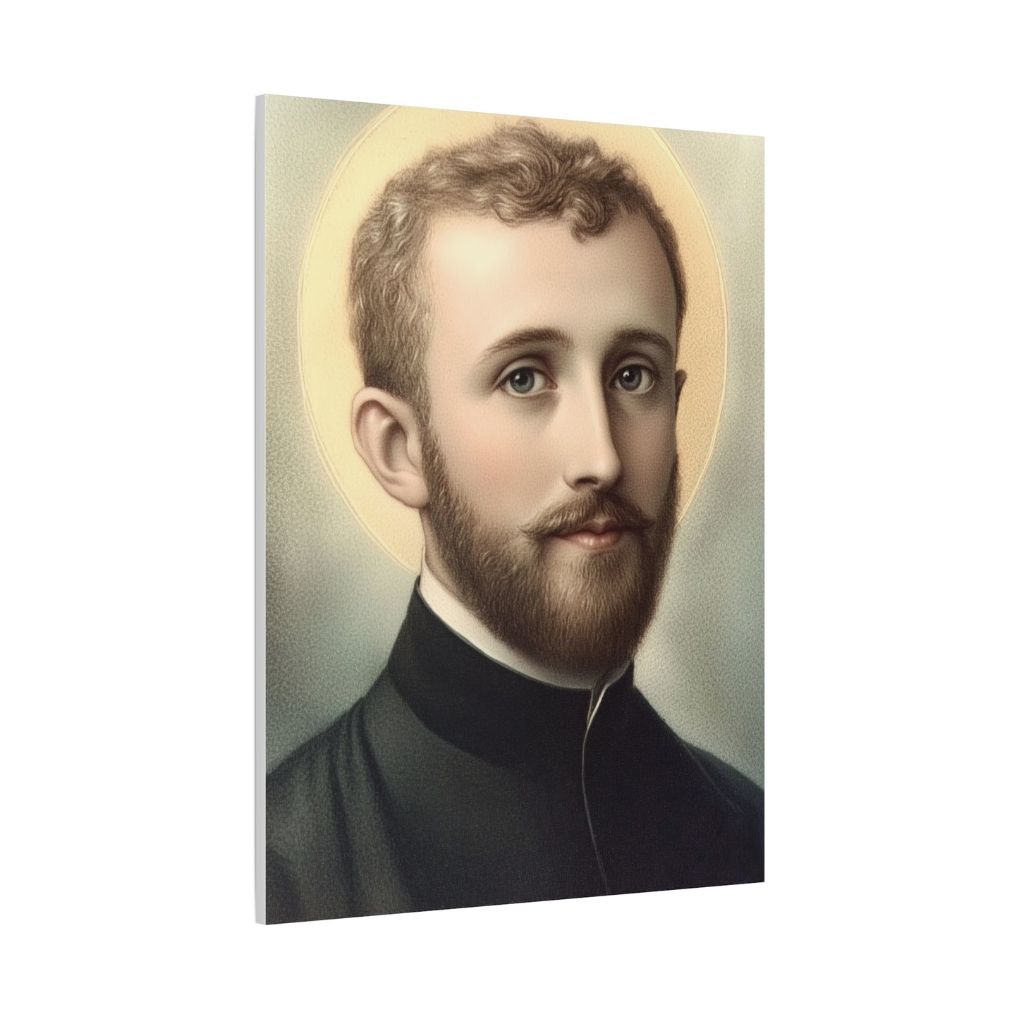 Ready To Hang - St. Rene Goupil Catholic Canvas Wall Art, Christian Decor