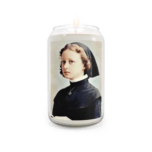 Blessed Dina Belanger Catholic Serenity Scented Candle, 13.75oz | Relaxation Gift, Home Decor, Calm Atmosphere, Religious Decor