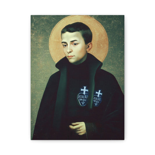 St. Gabriel Our Lady of Sorrows Catholic Canvas Wall Art, Christian Decor