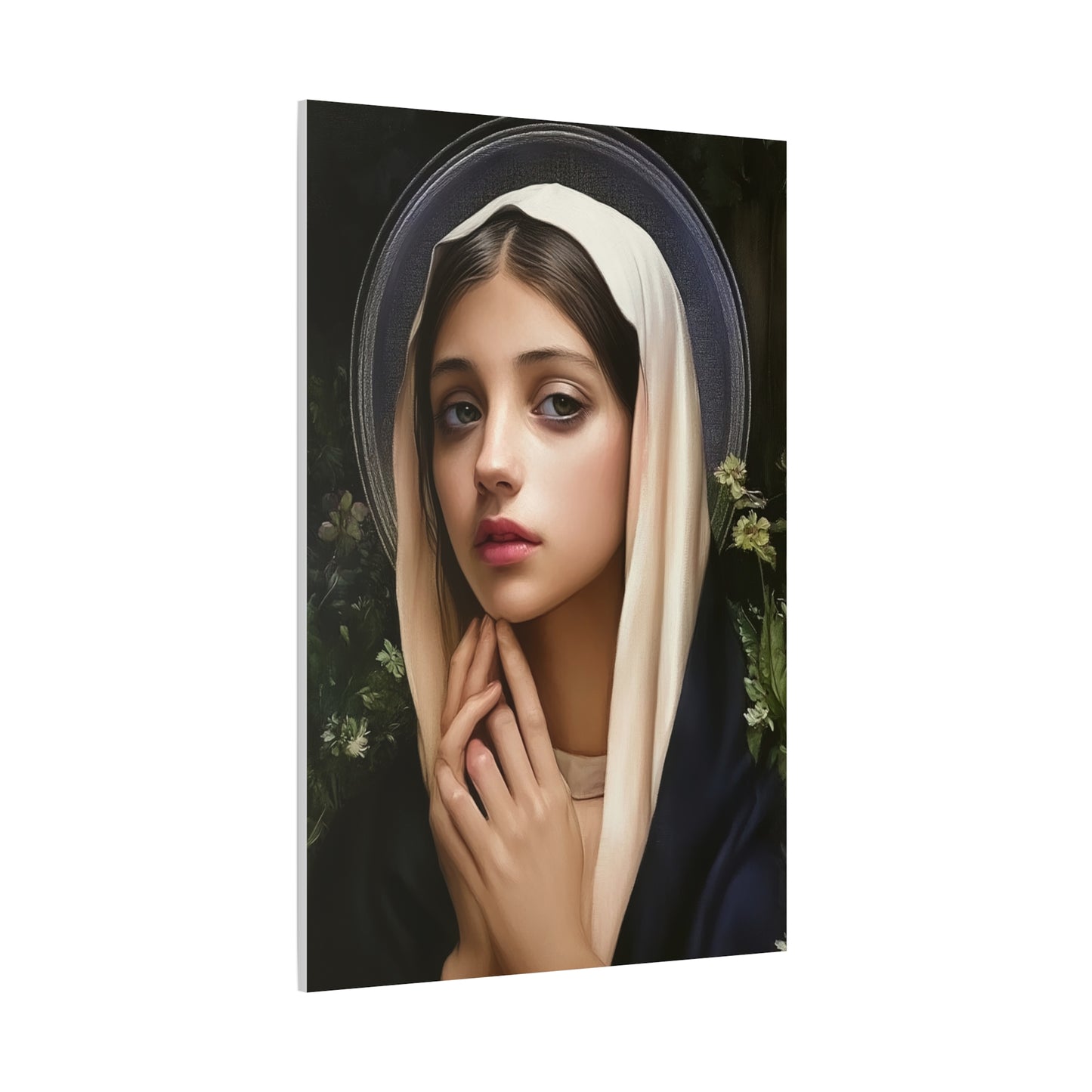 St. Elizabeth of Hungary Catholic Canvas Wall Art, Christian Decor
