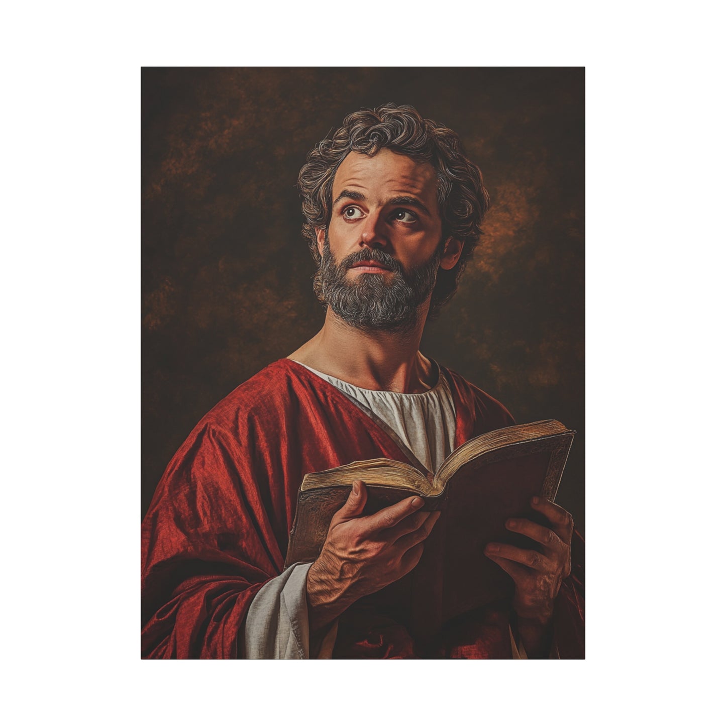 St. Matthew the Apostle Canvas Wall Art, Christian Decor