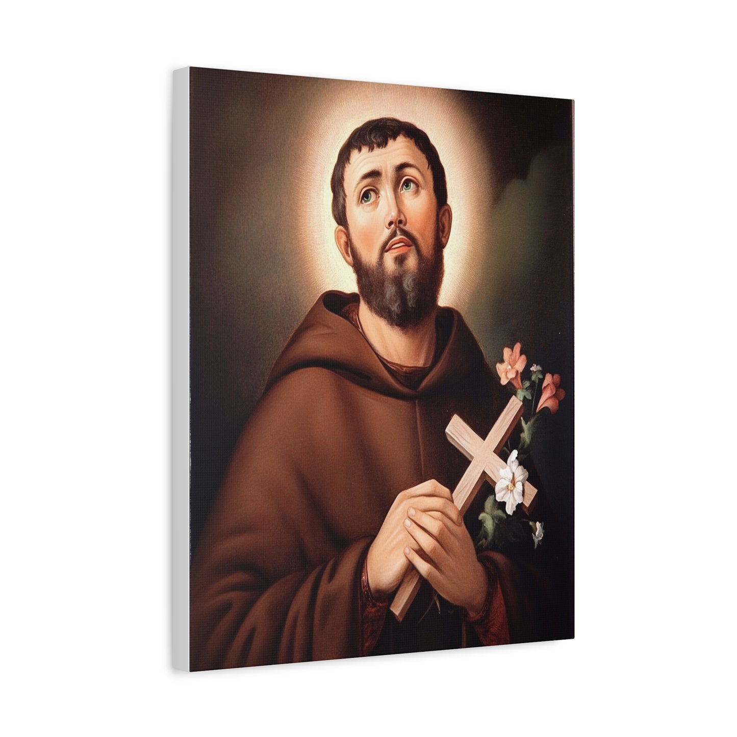 St. Fidelis of Sigmaringen Catholic Canvas Wall Art, Christian Decor