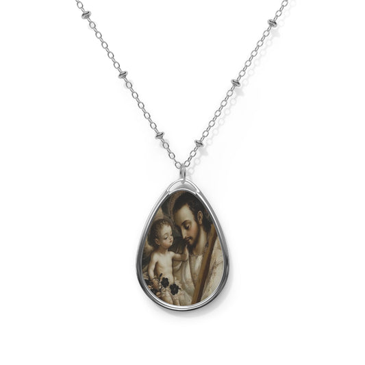 St. Aloysius Gonzaga Catholic Necklace Drop Pendant