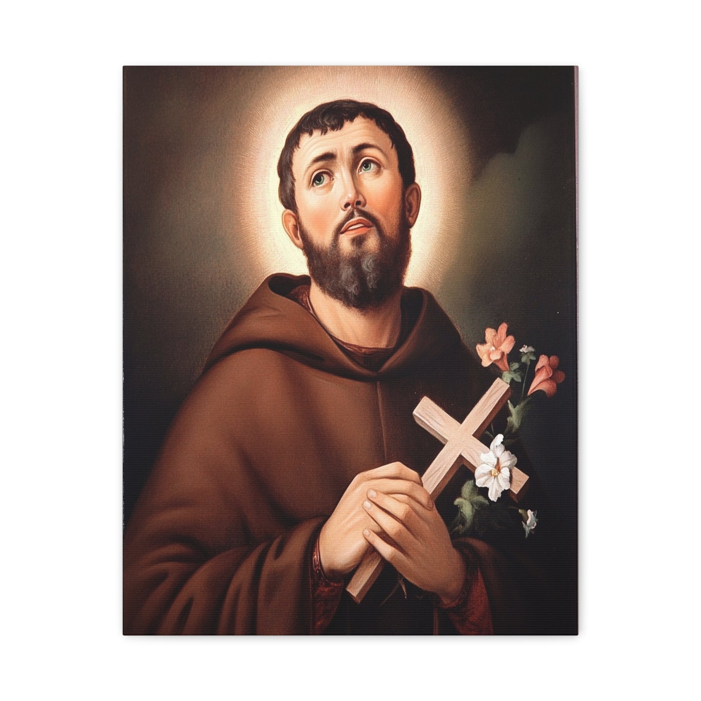 St. Fidelis of Sigmaringen Catholic Canvas Wall Art, Christian Decor