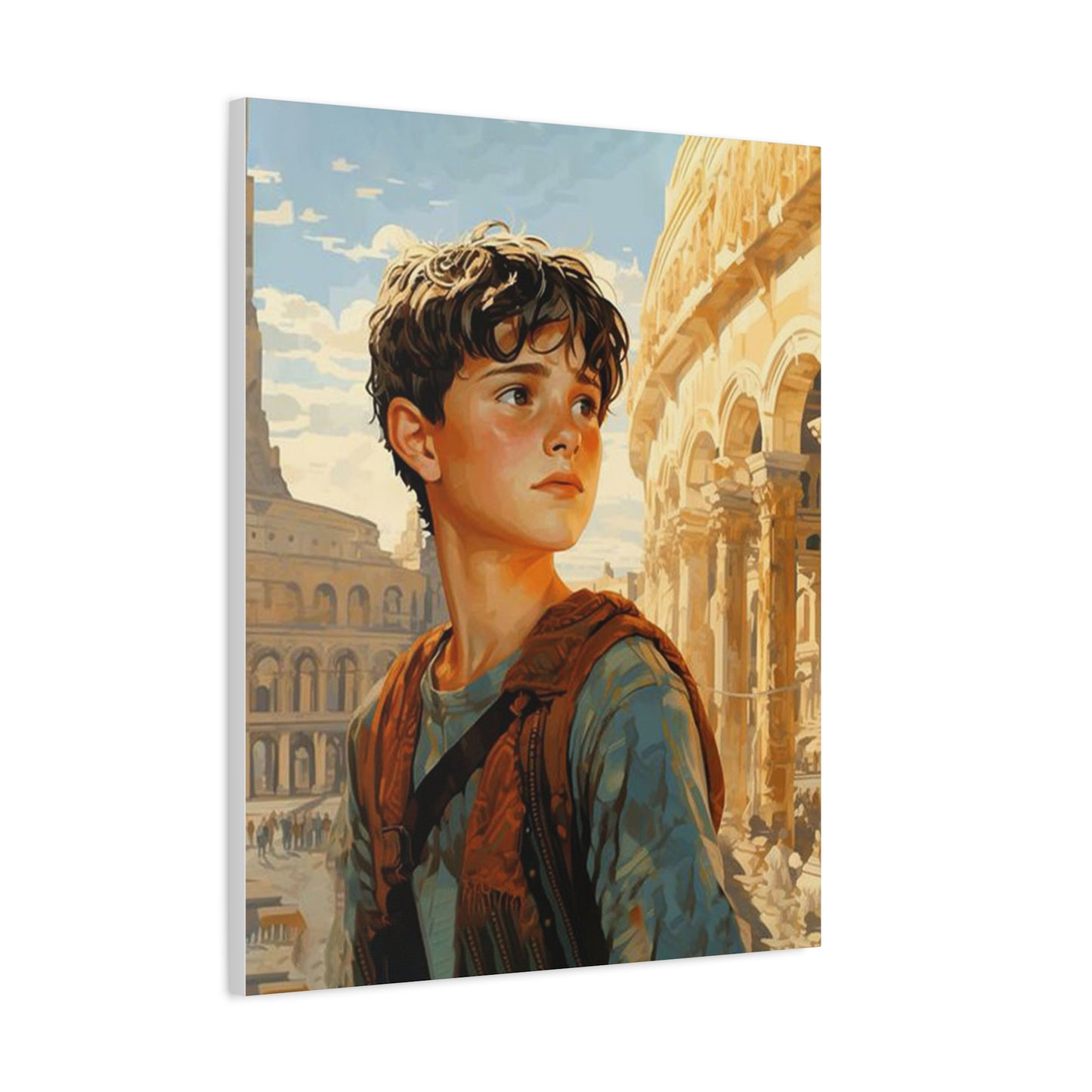 Ready to Hang - St. Pancras of Rome Catholic Canvas Wall Art, Christian Decor