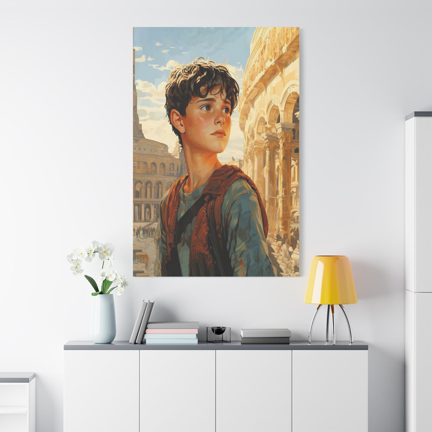 Ready to Hang - St. Pancras of Rome Catholic Canvas Wall Art, Christian Decor