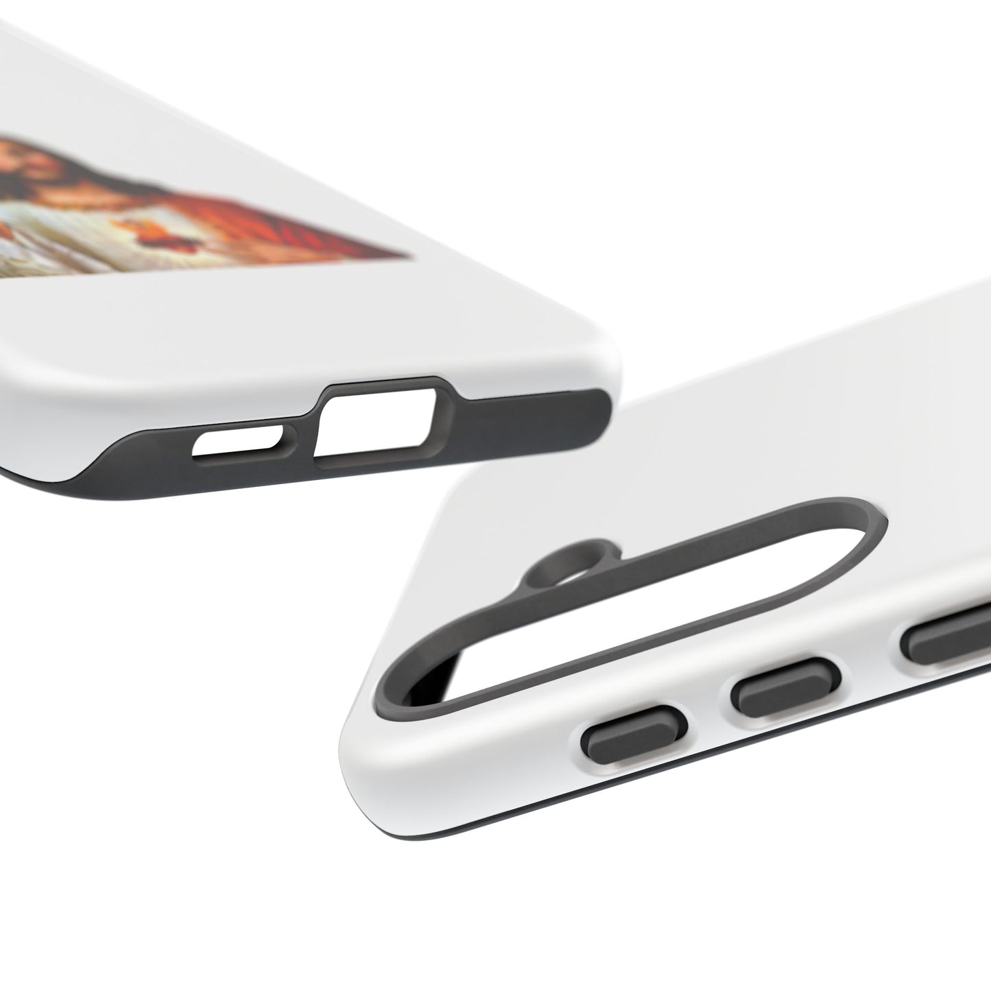 Artistic Phone Case Featuring Jesus, Tough Phone Case, Christian Gift, Religious Phone Cover, Inspirational Phone Accessory, Unique Jesus