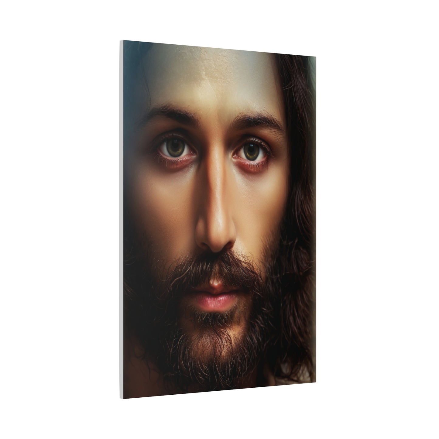 Jesus Christ Holy Face Catholic Canvas Wall Art, Christian Decor