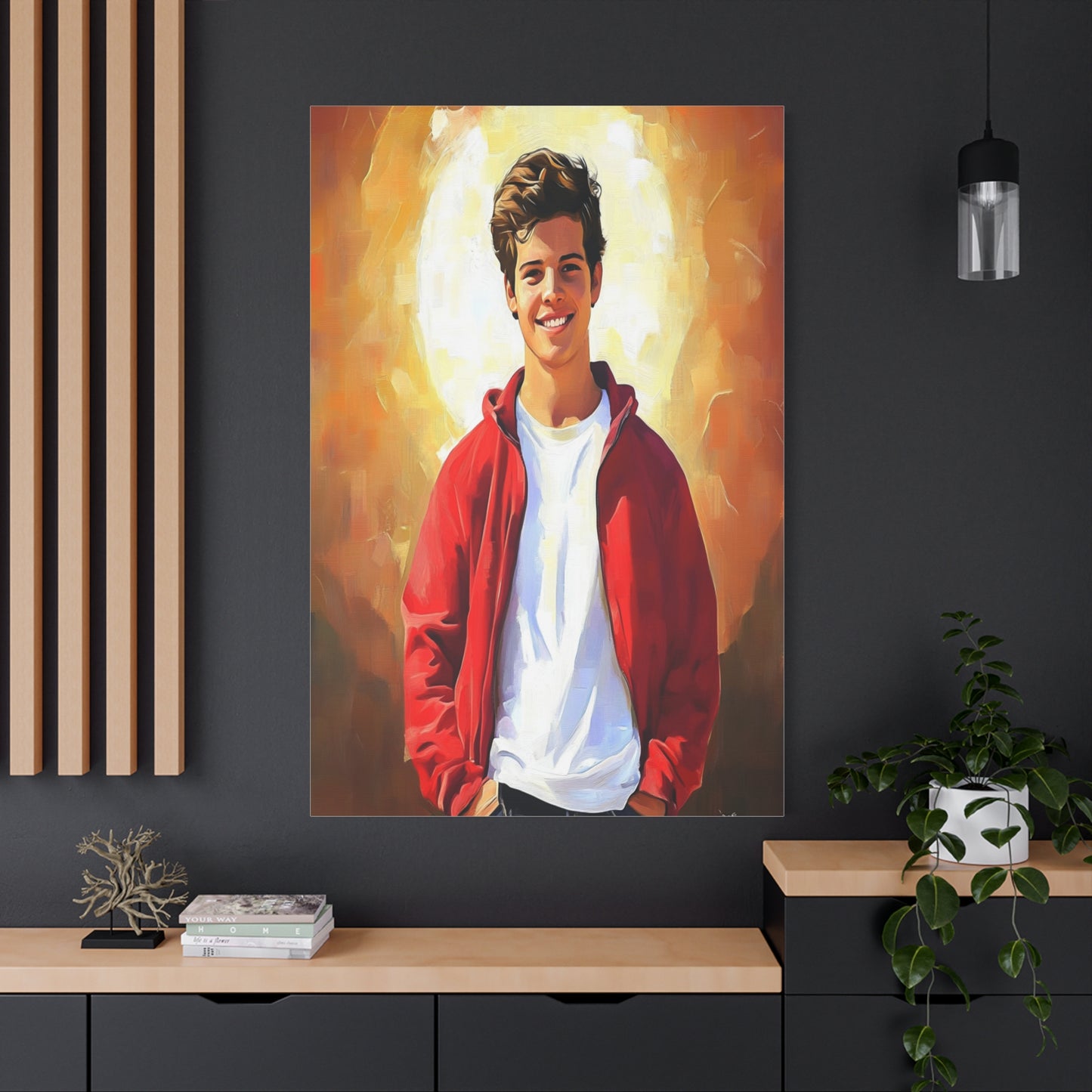 Blessed Carlo Acutis Catholic Canvas Wall Art, Christian Decor