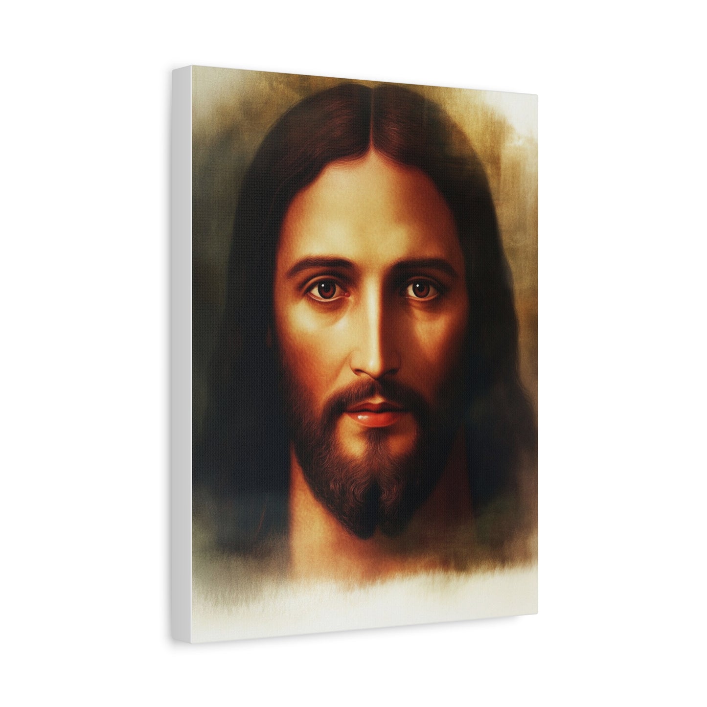 Jesus Holy Face Catholic Canvas Wall Art, Christian Decor