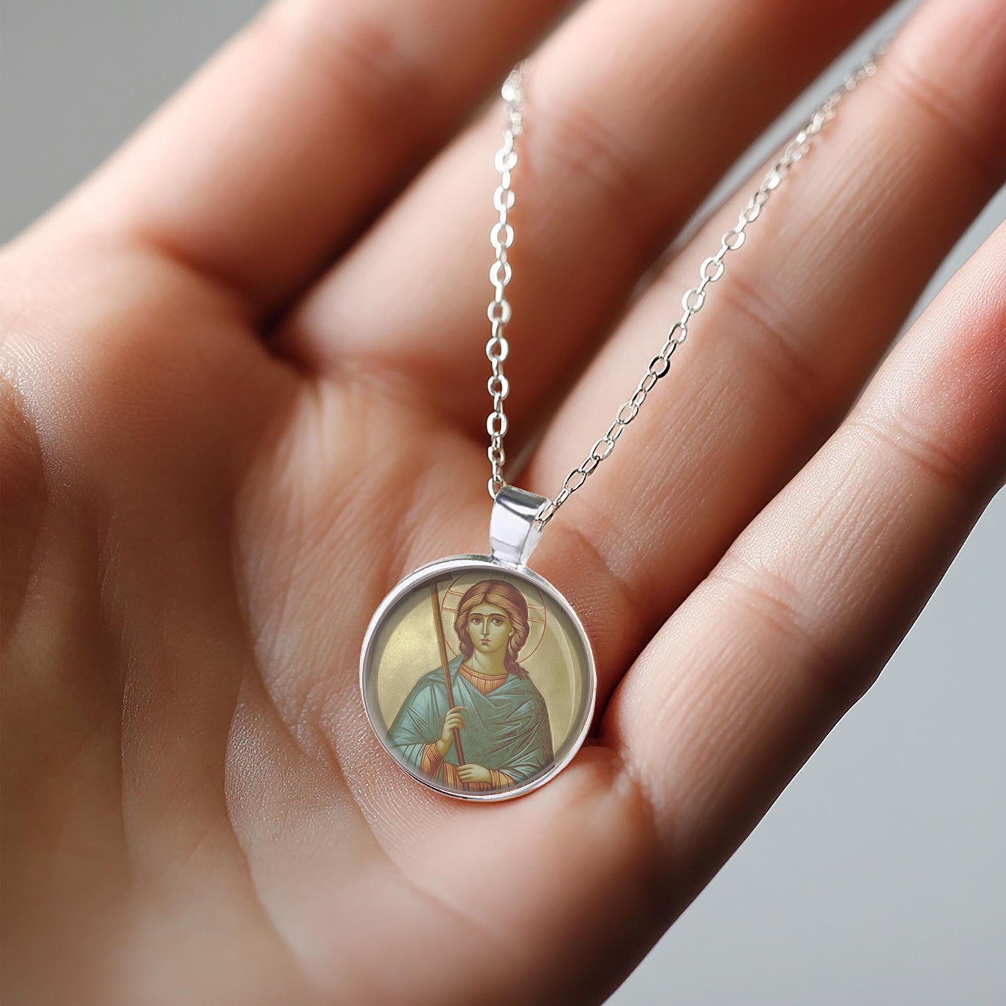 St Victoria Saint Christian Necklace