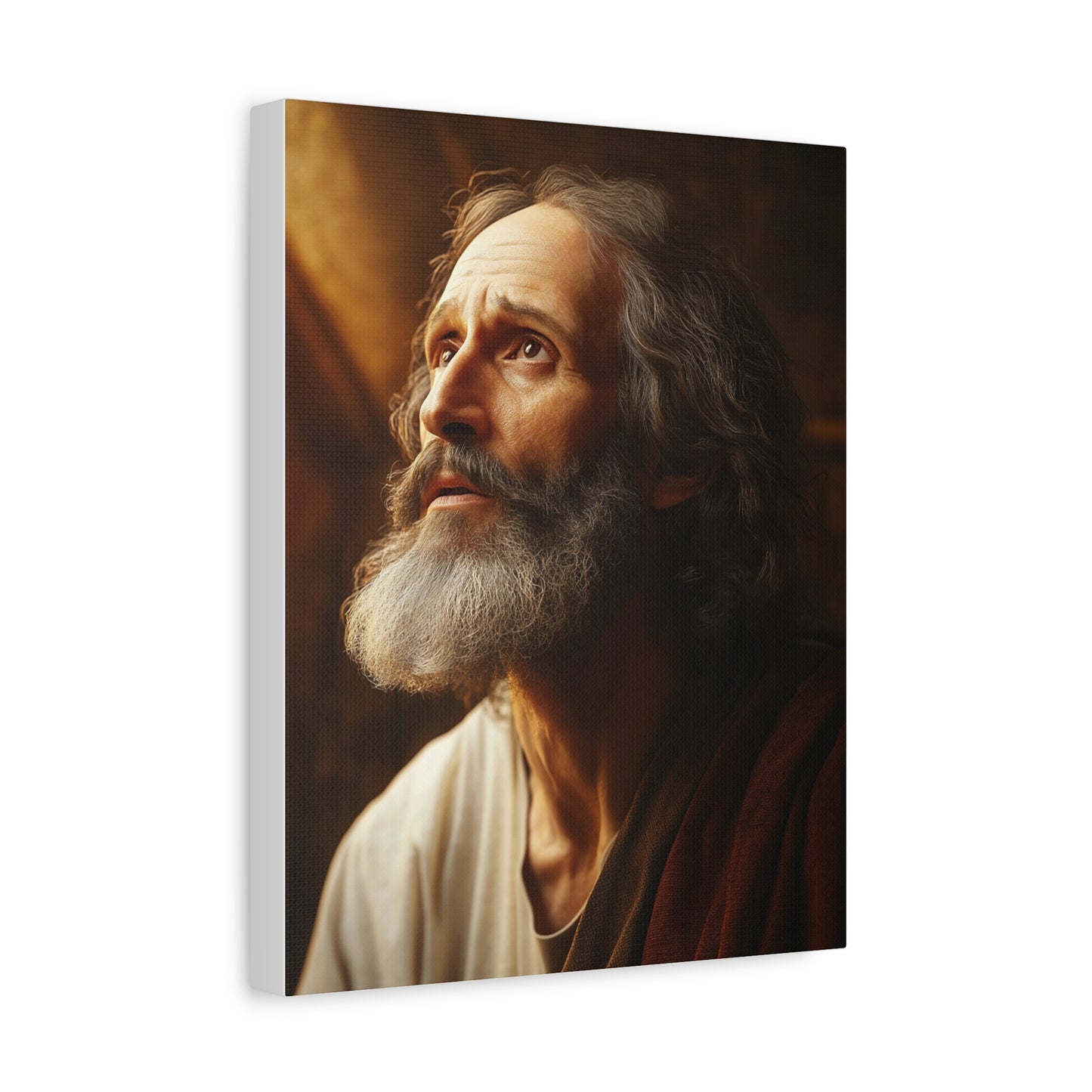 St. Matthew Apostle and Evangelist Catholic Canvas Wall Art, Christian Decor